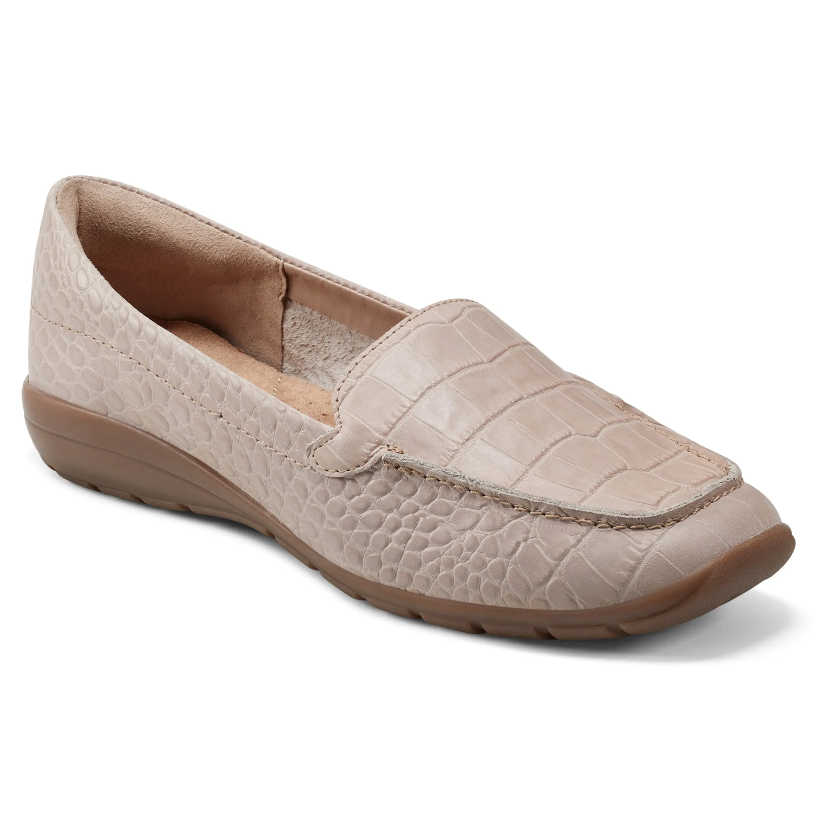 Store Easy Spirit Abide Casual Flats NaturalCroco