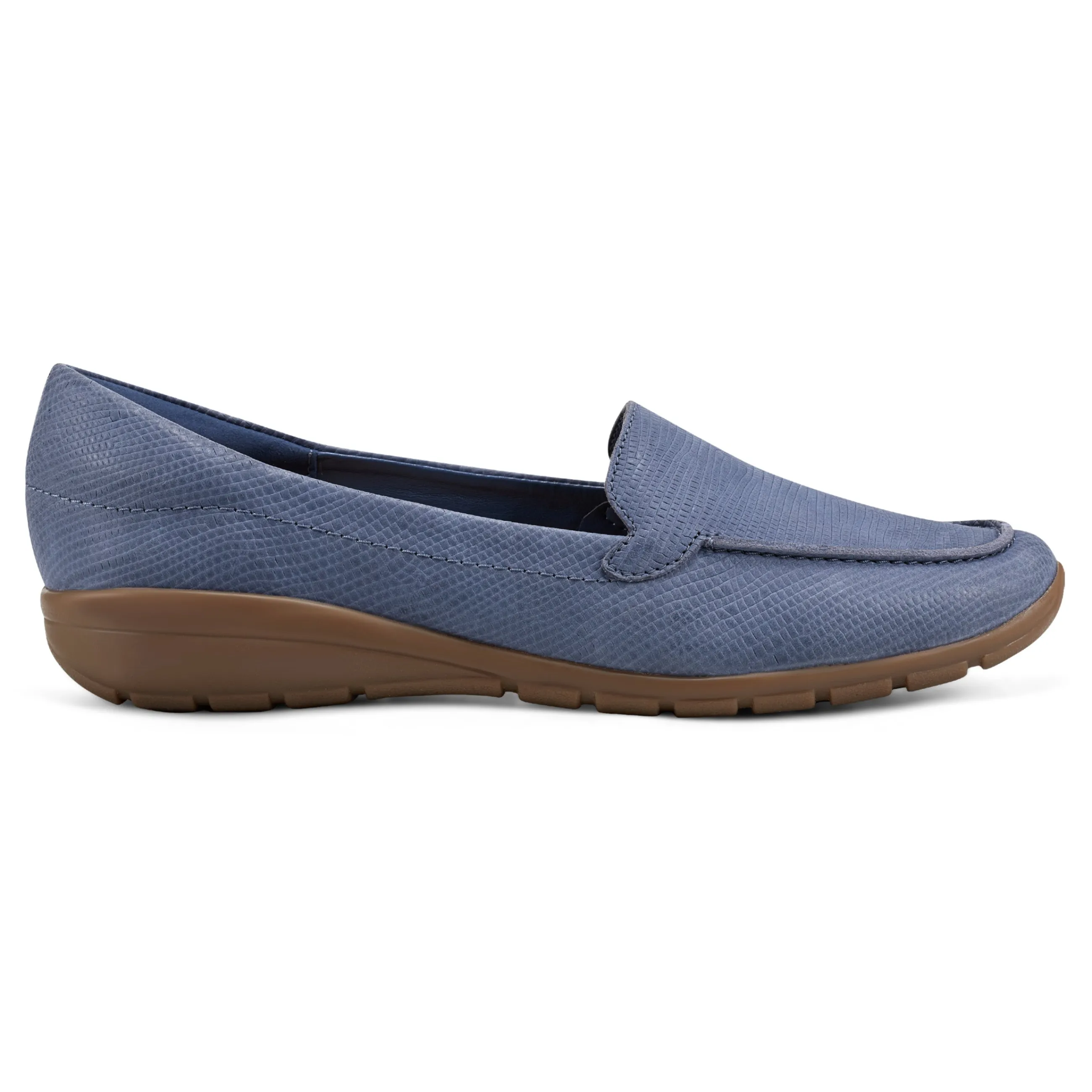 Hot Easy Spirit Abide Casual Flats BlueLeather