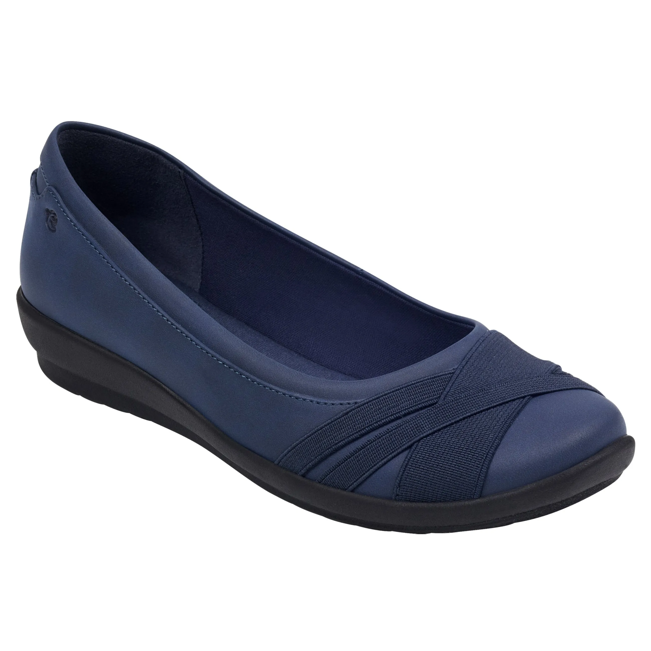 Best Sale Easy Spirit Acasia Slip On Flats Navy