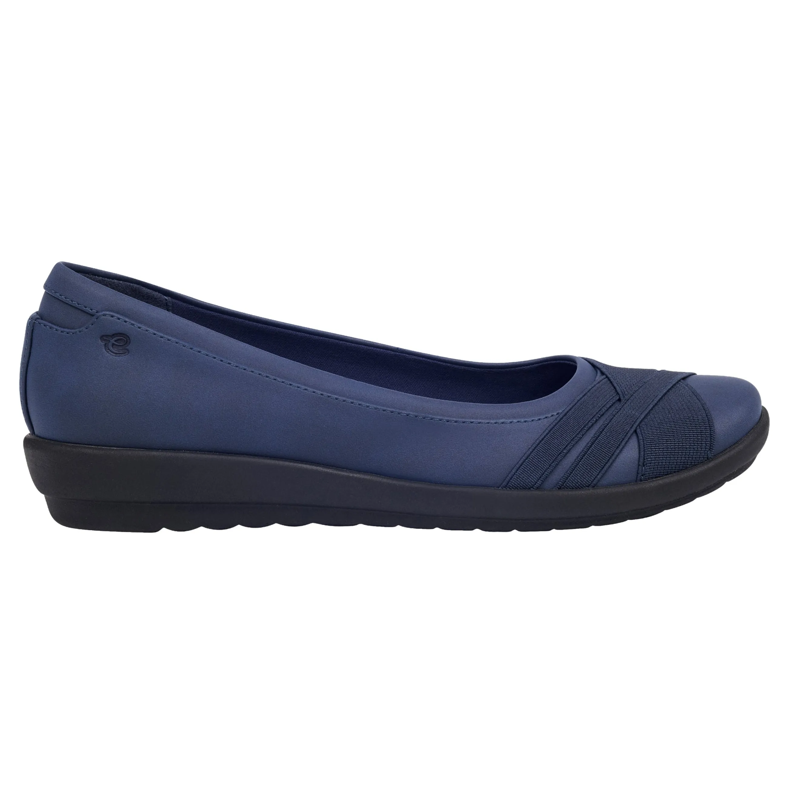 Best Sale Easy Spirit Acasia Slip On Flats Navy