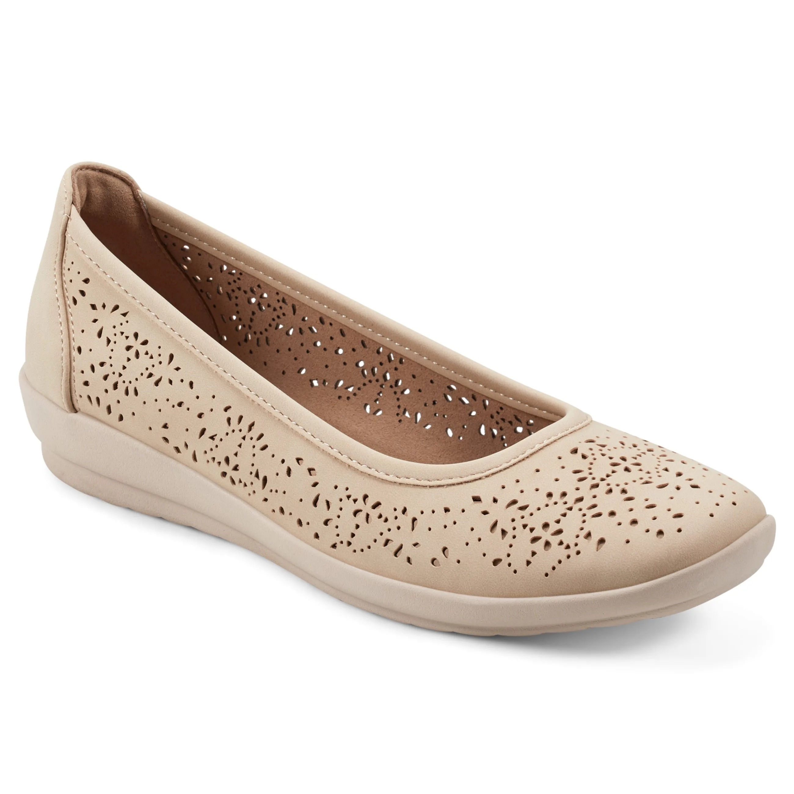 Best Easy Spirit Alessia Ballet Flats Natural