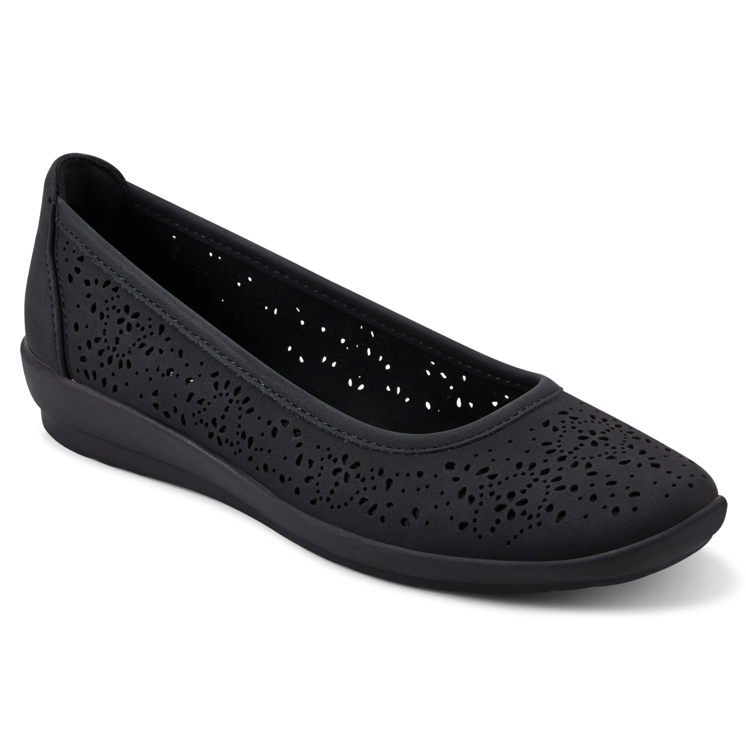 Hot Easy Spirit Alessia Ballet Flats Black