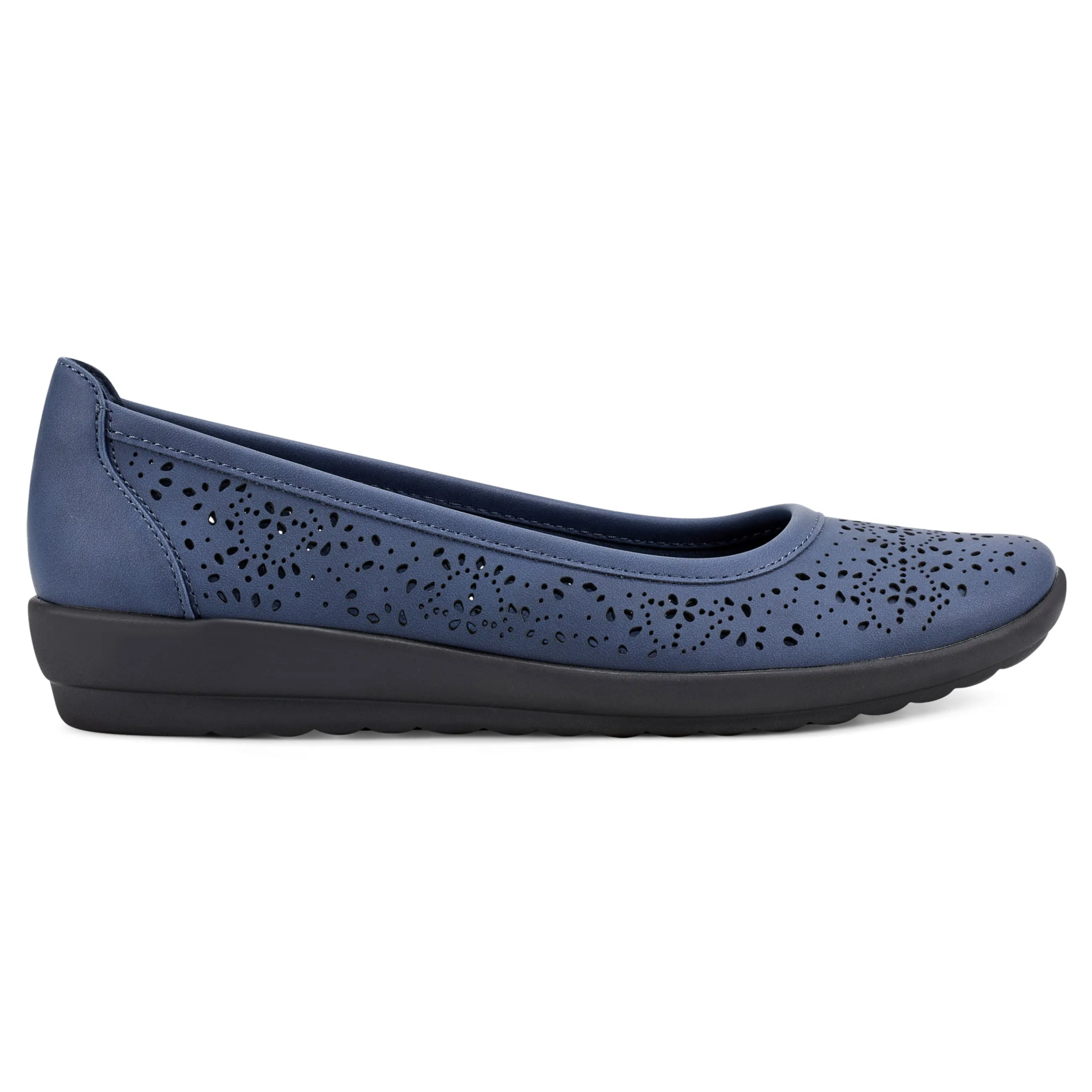 Sale Easy Spirit Alessia Ballet Flats Navy