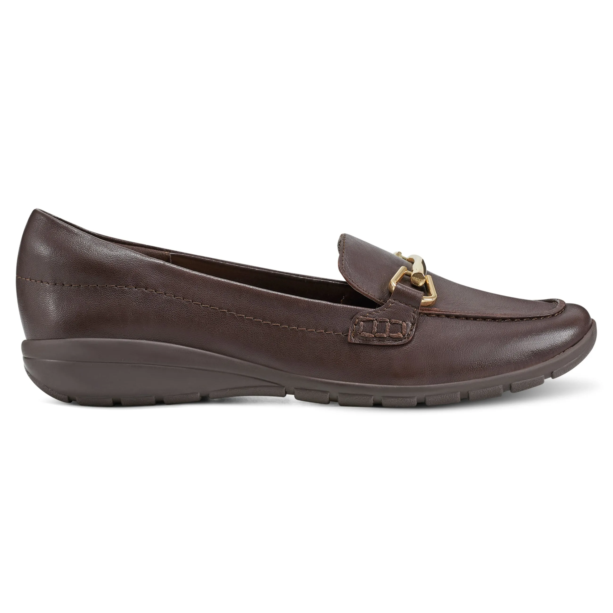 Hot Easy Spirit Amalie Casual Loafers DarkBrownLeather