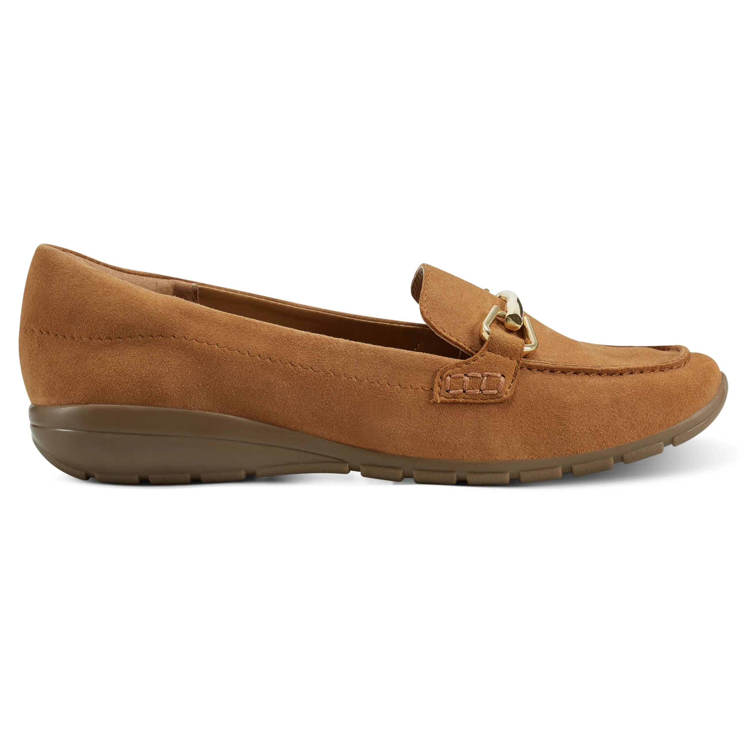 Hot Easy Spirit Amalie Casual Loafers TanSuede