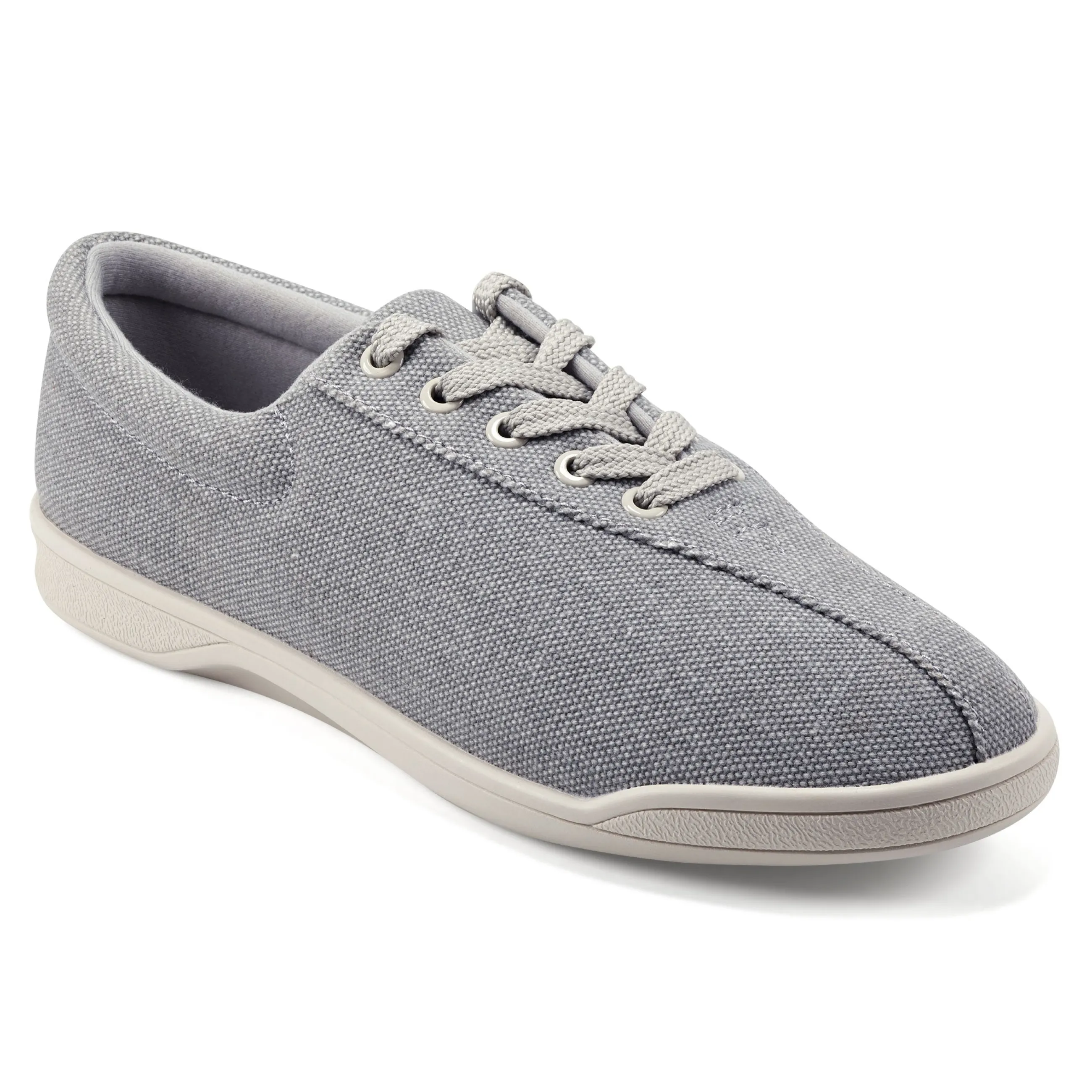 Cheap Easy Spirit AP1 Canvas Walking Shoes KhakiFabric