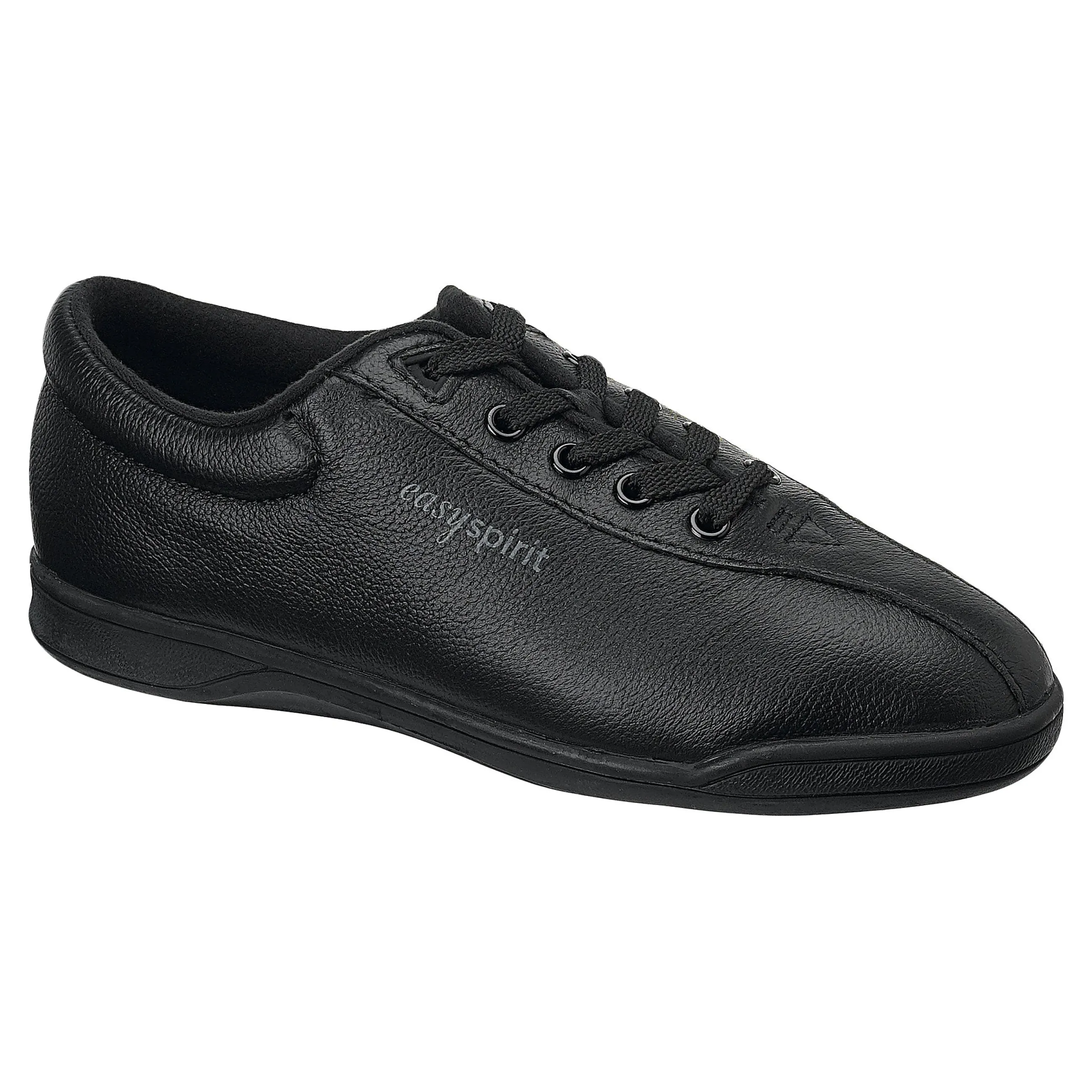 Outlet Easy Spirit AP1 Leather Walking Shoes BlackLeather