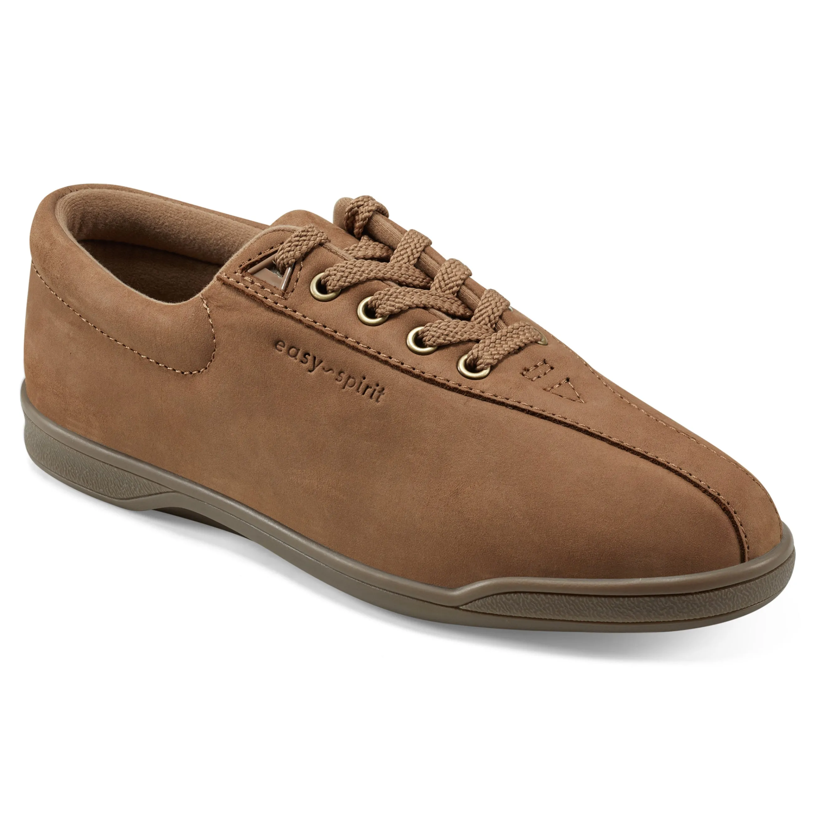 Best Easy Spirit AP1 Walking Shoes TaupeSuede