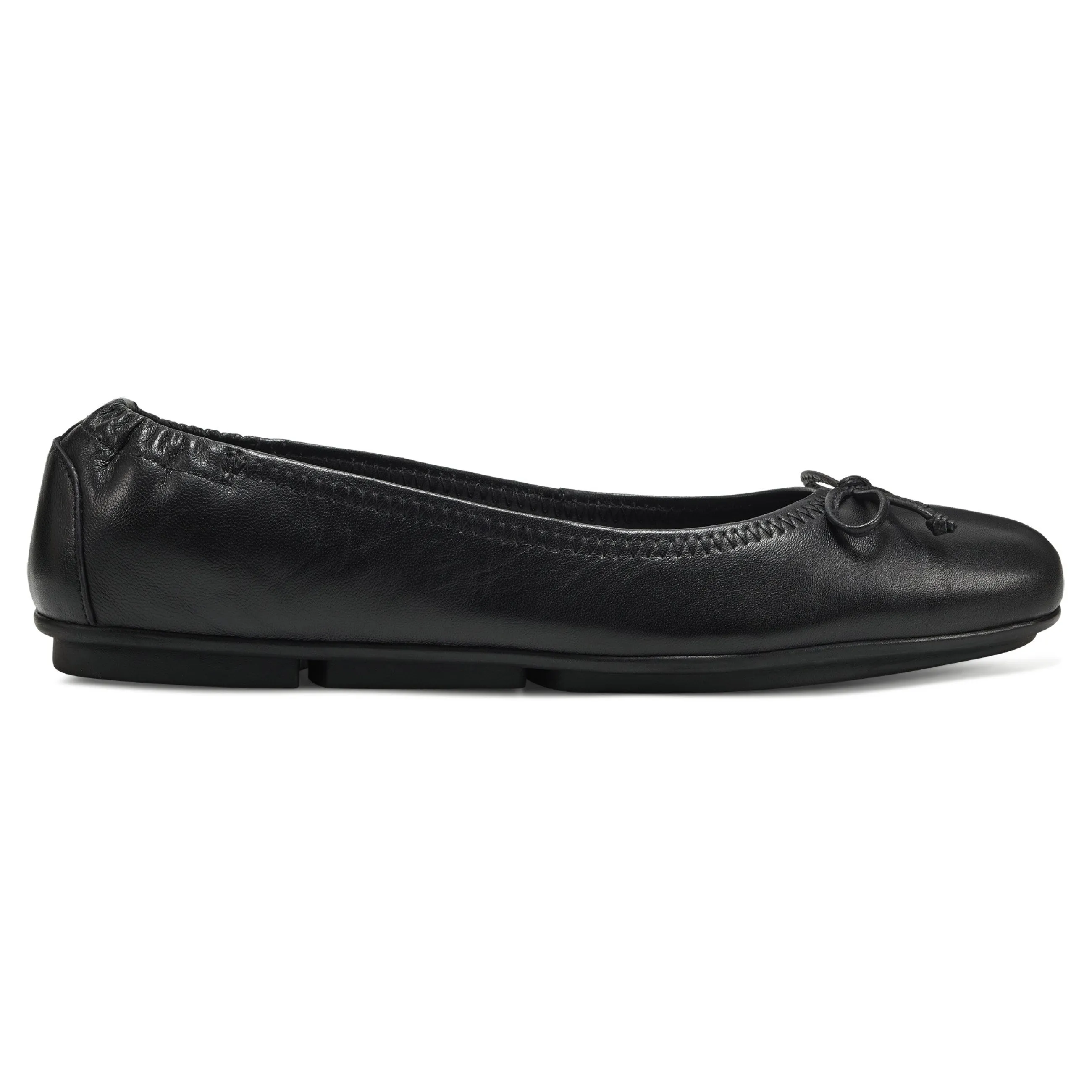 Outlet Easy Spirit Baily Ballet Flats BlackLeather