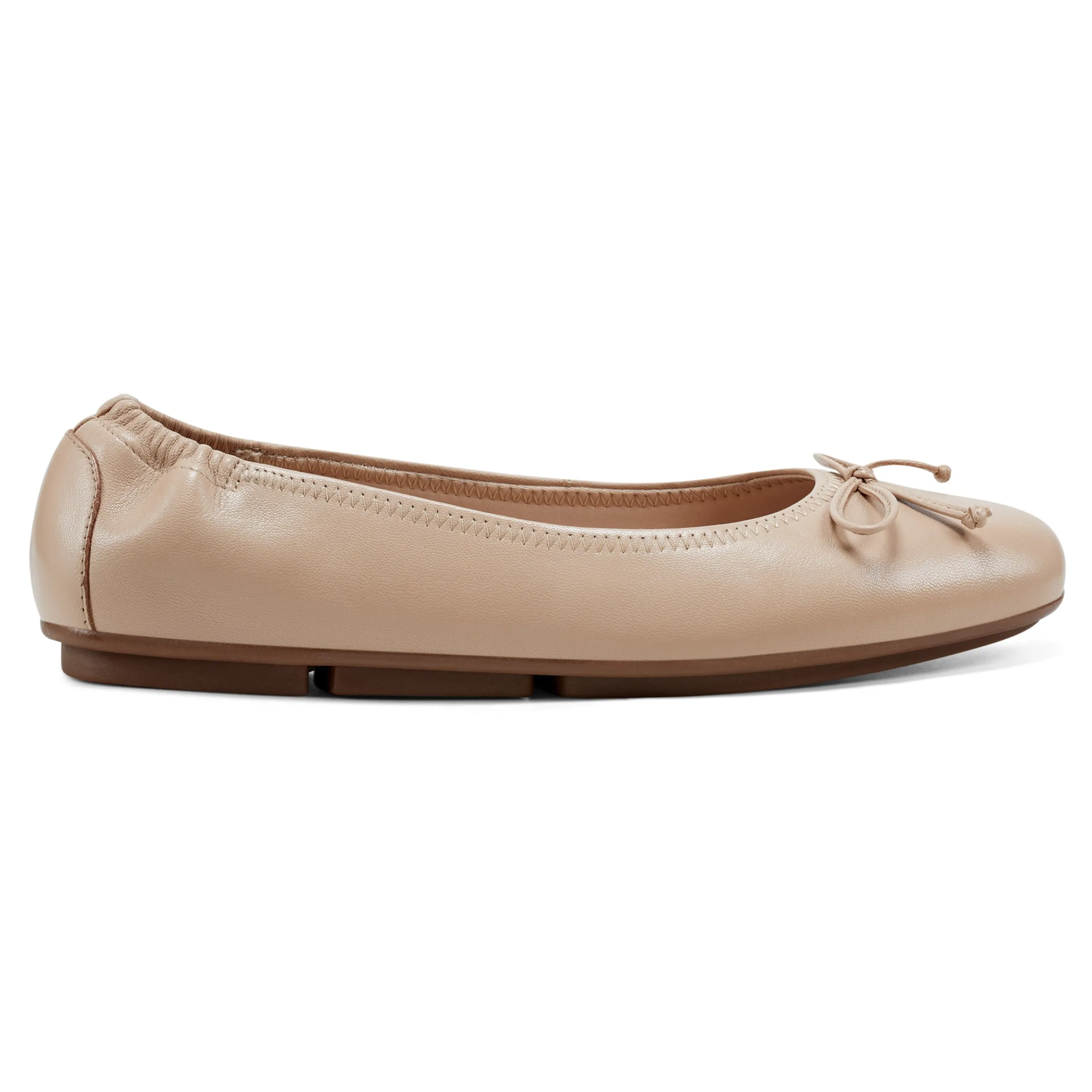 New Easy Spirit Baily Ballet Flats NaturalLeather