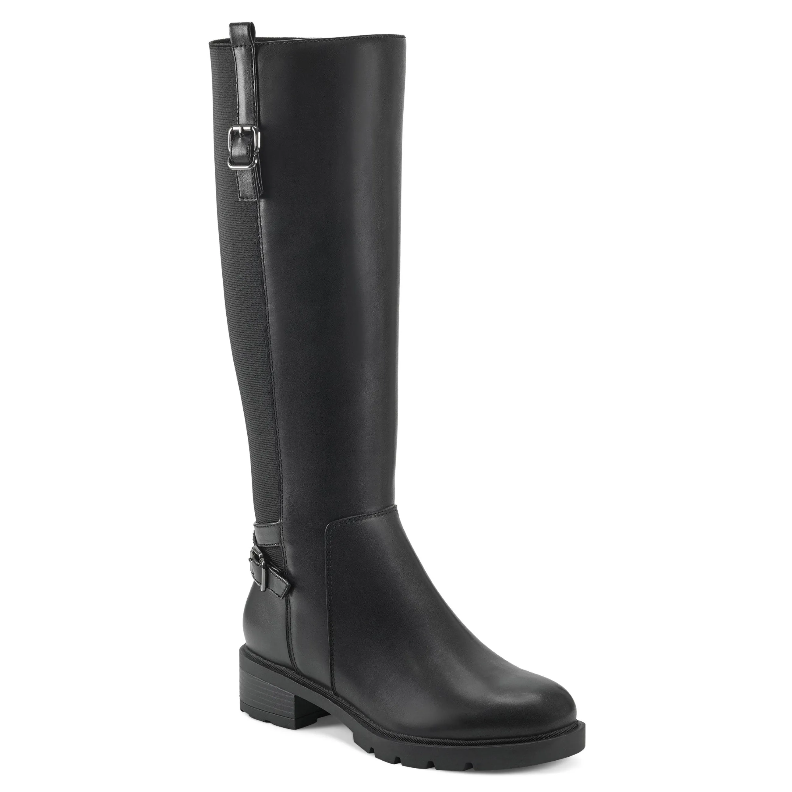 New Easy Spirit Bianca Tall Boots BlackLeather