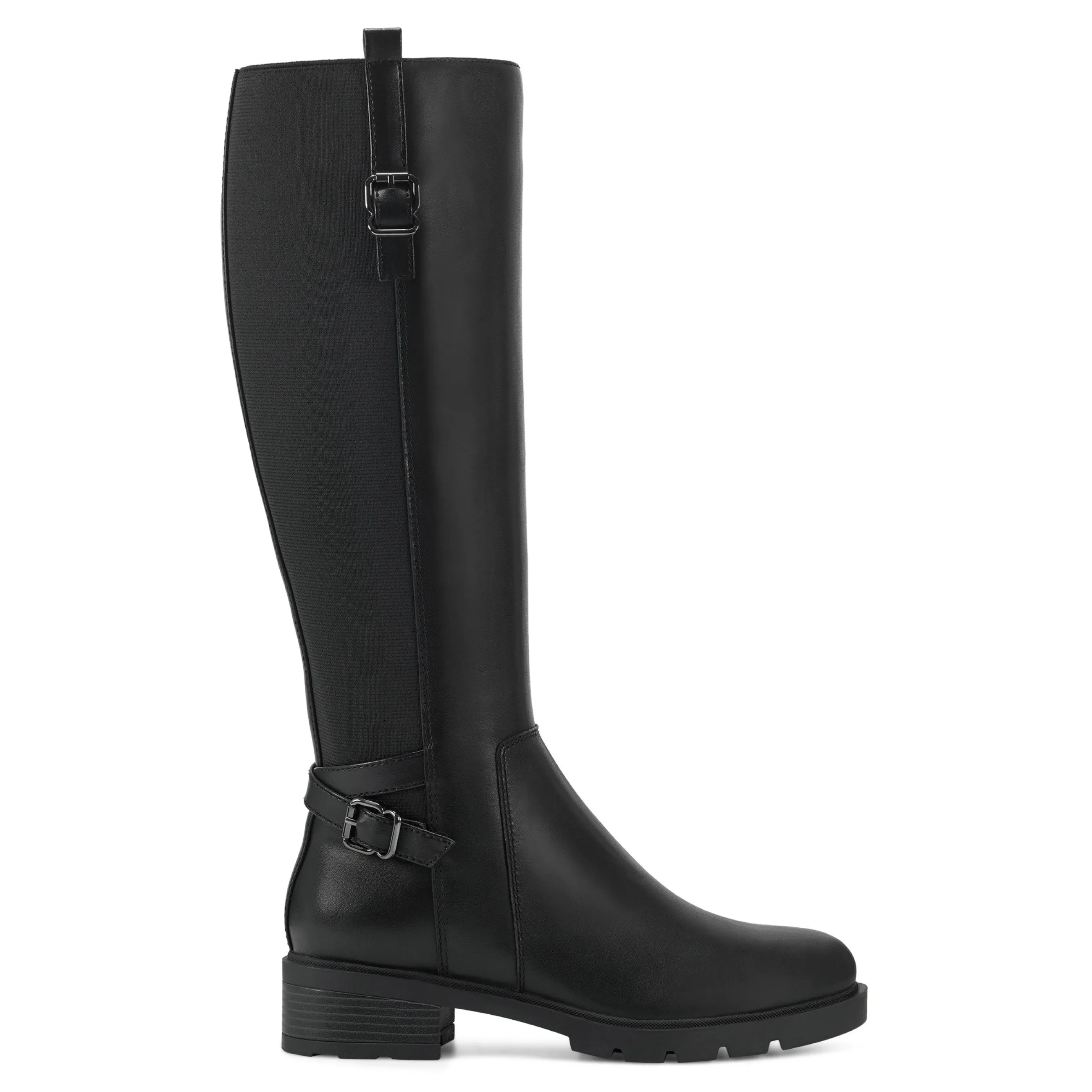 New Easy Spirit Bianca Tall Boots BlackLeather