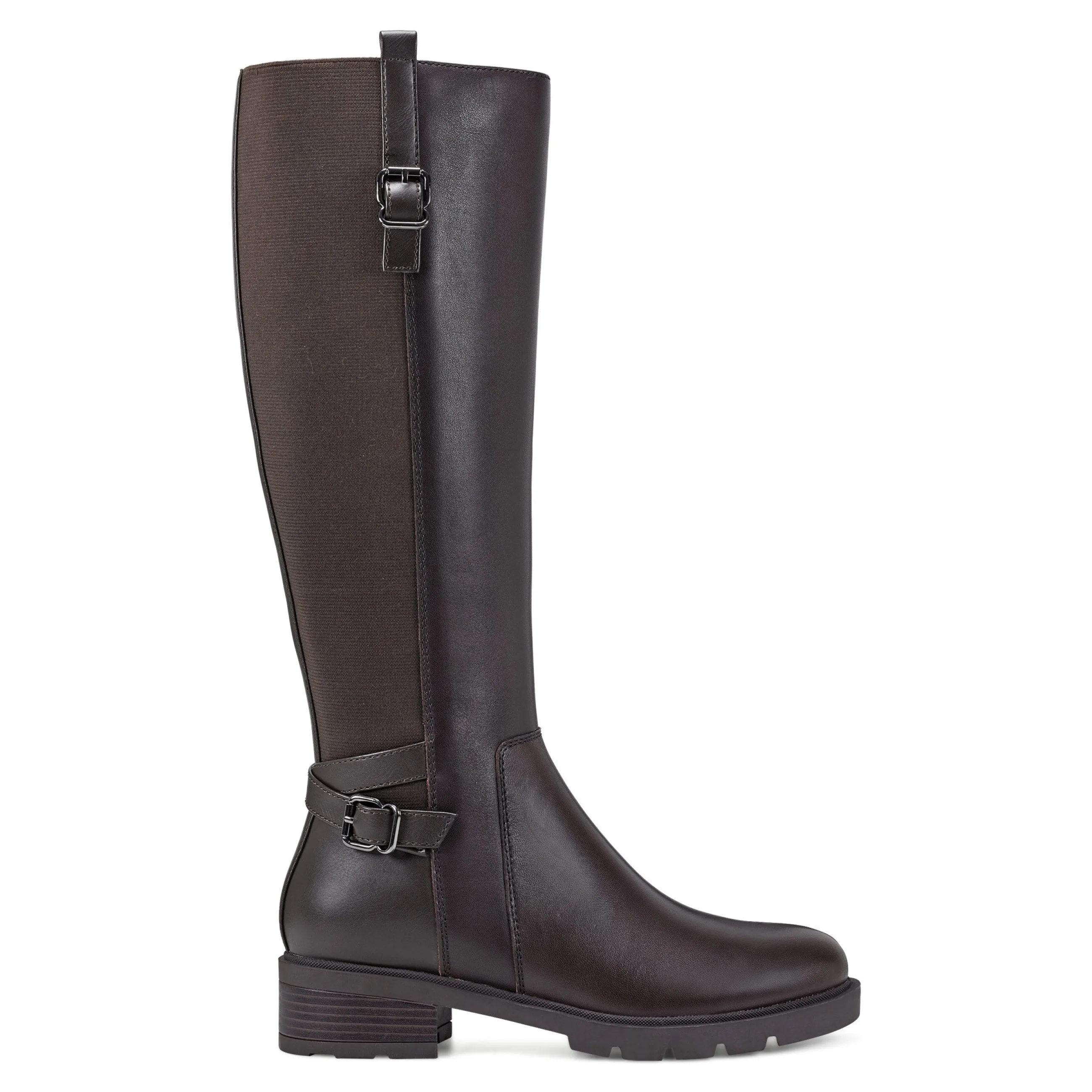 Best Easy Spirit Bianca Tall Boots BrownLeather