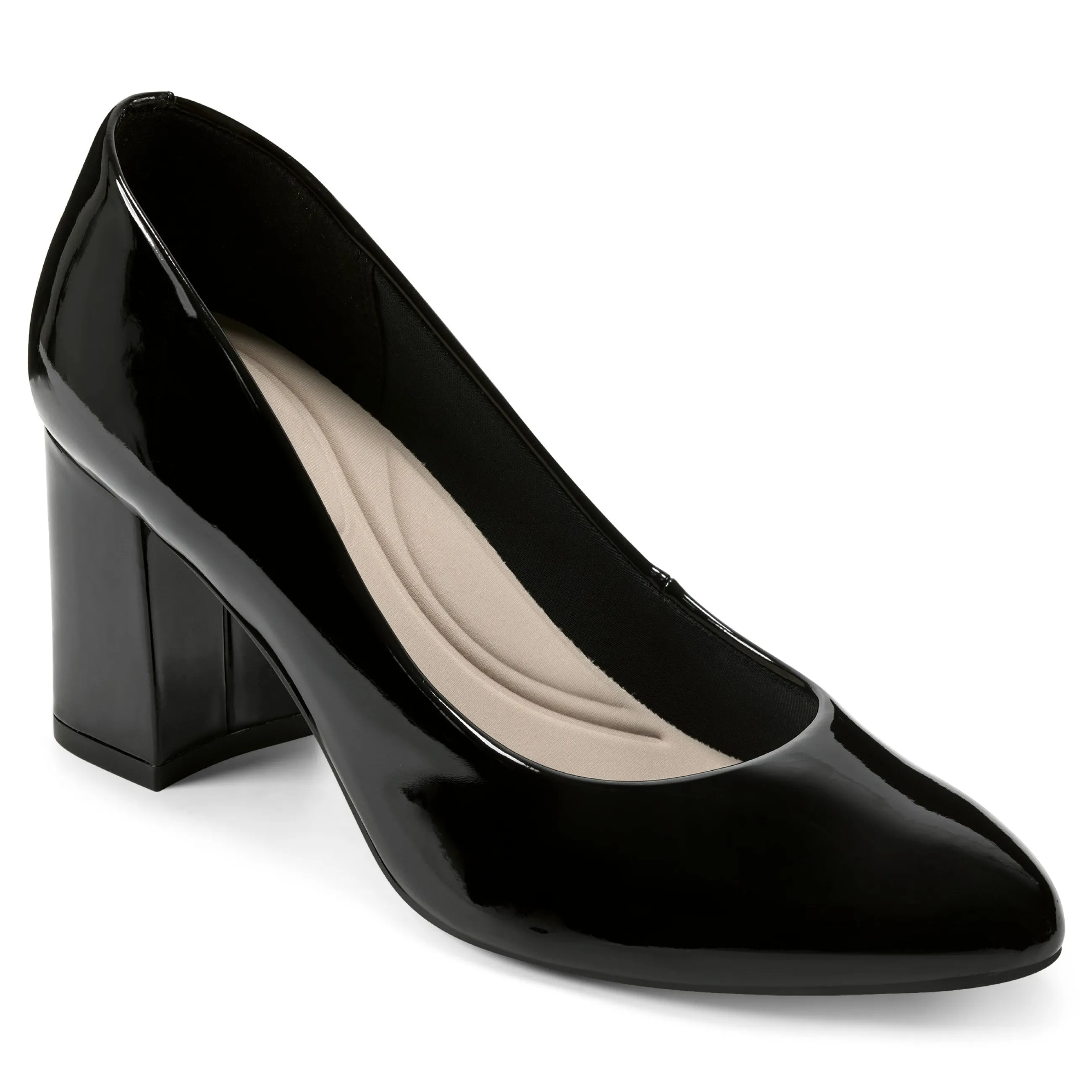 Shop Easy Spirit Cadet Pumps BlackPatent