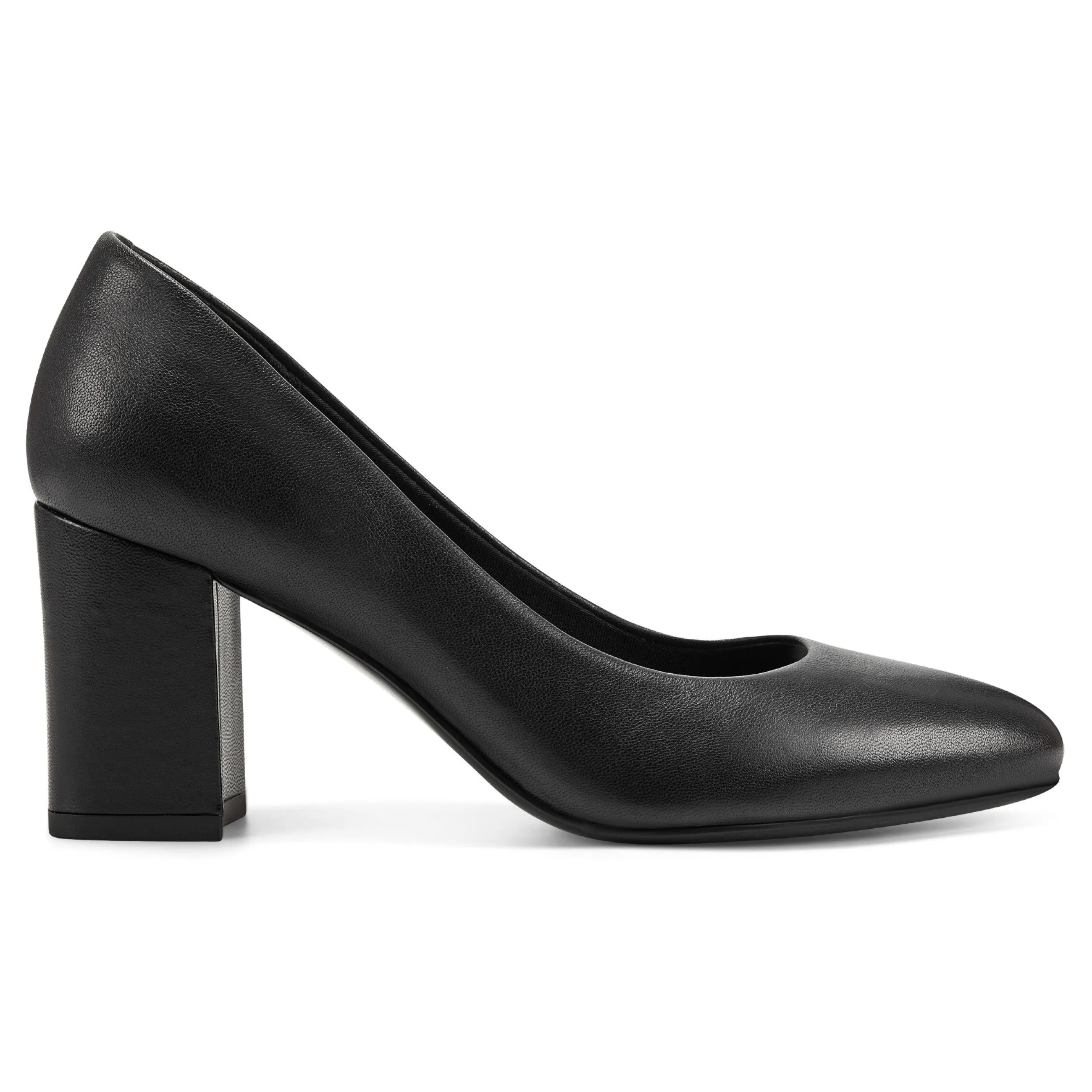 Best Sale Easy Spirit Cadet Pumps BlackLeather