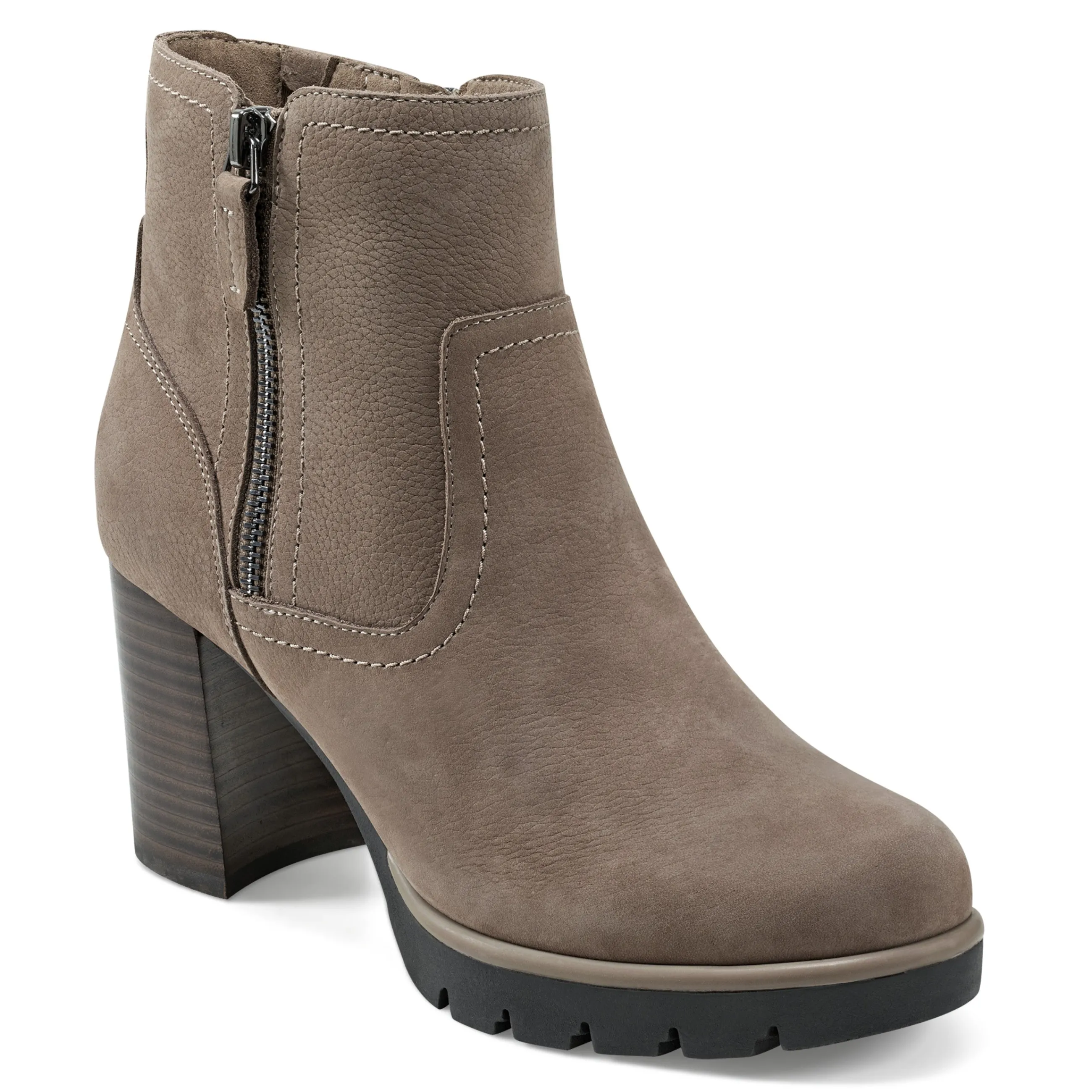 Online Easy Spirit Camber Lug Sole Dress Booties TaupeSuede