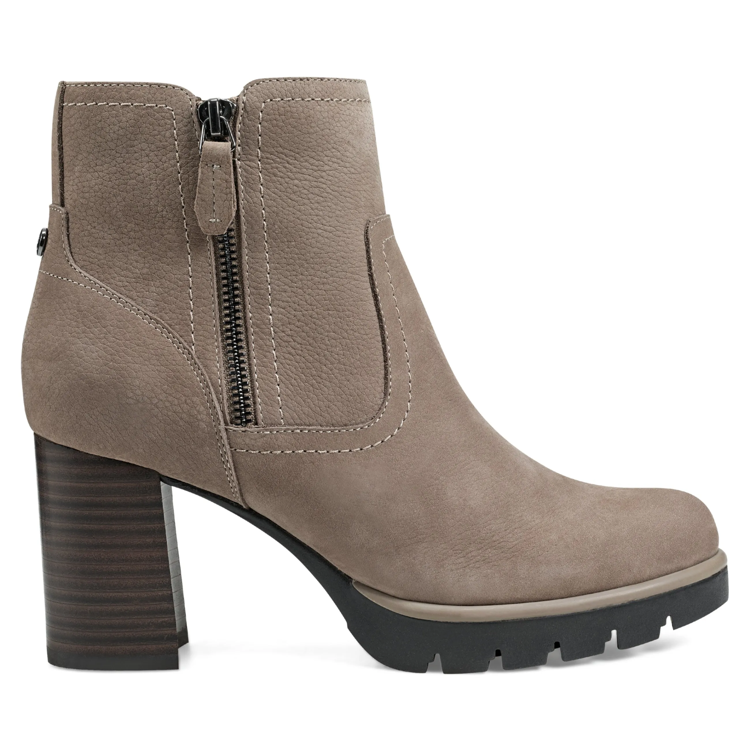 Online Easy Spirit Camber Lug Sole Dress Booties TaupeSuede