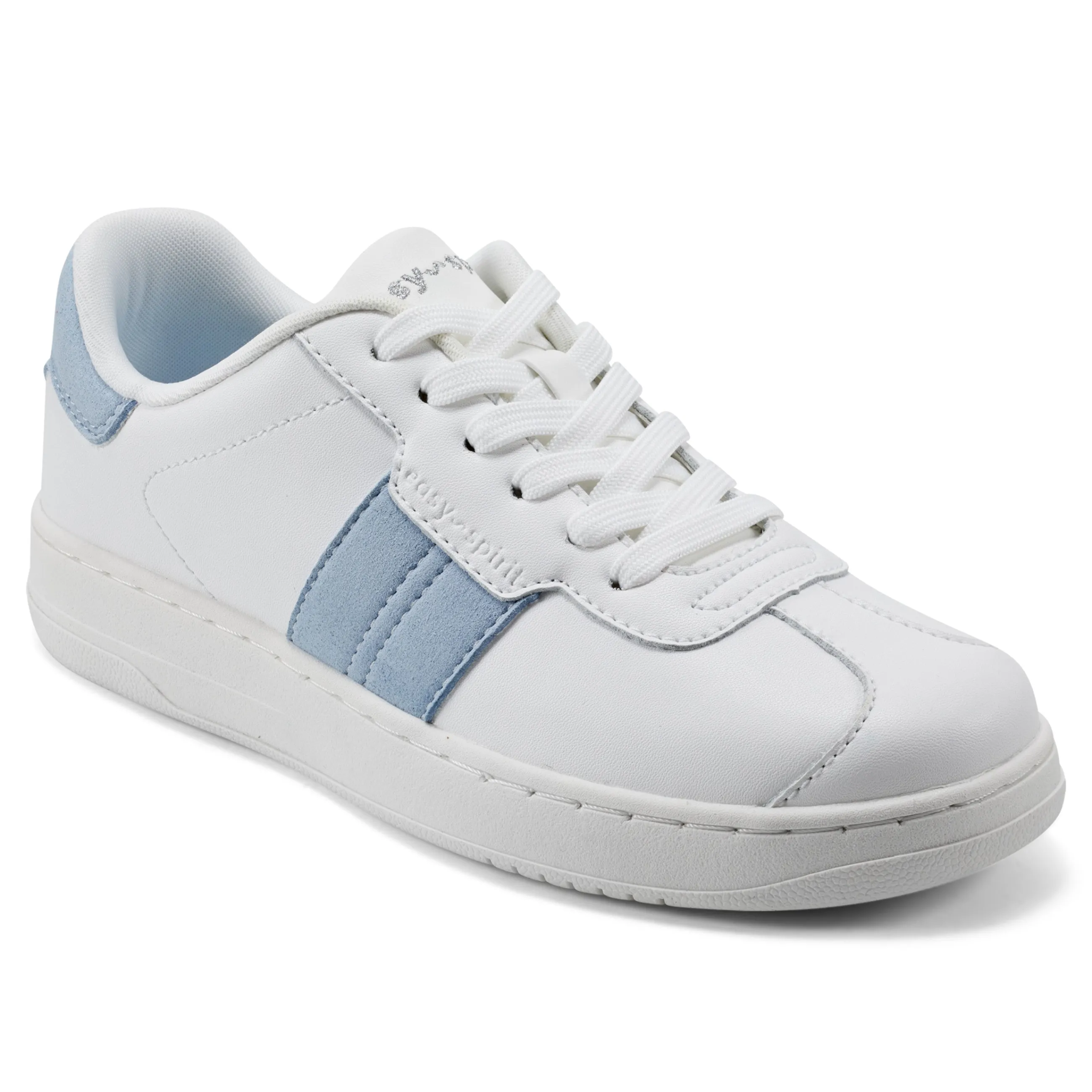 Discount Easy Spirit Caren Laceup Sneakers White/Blue