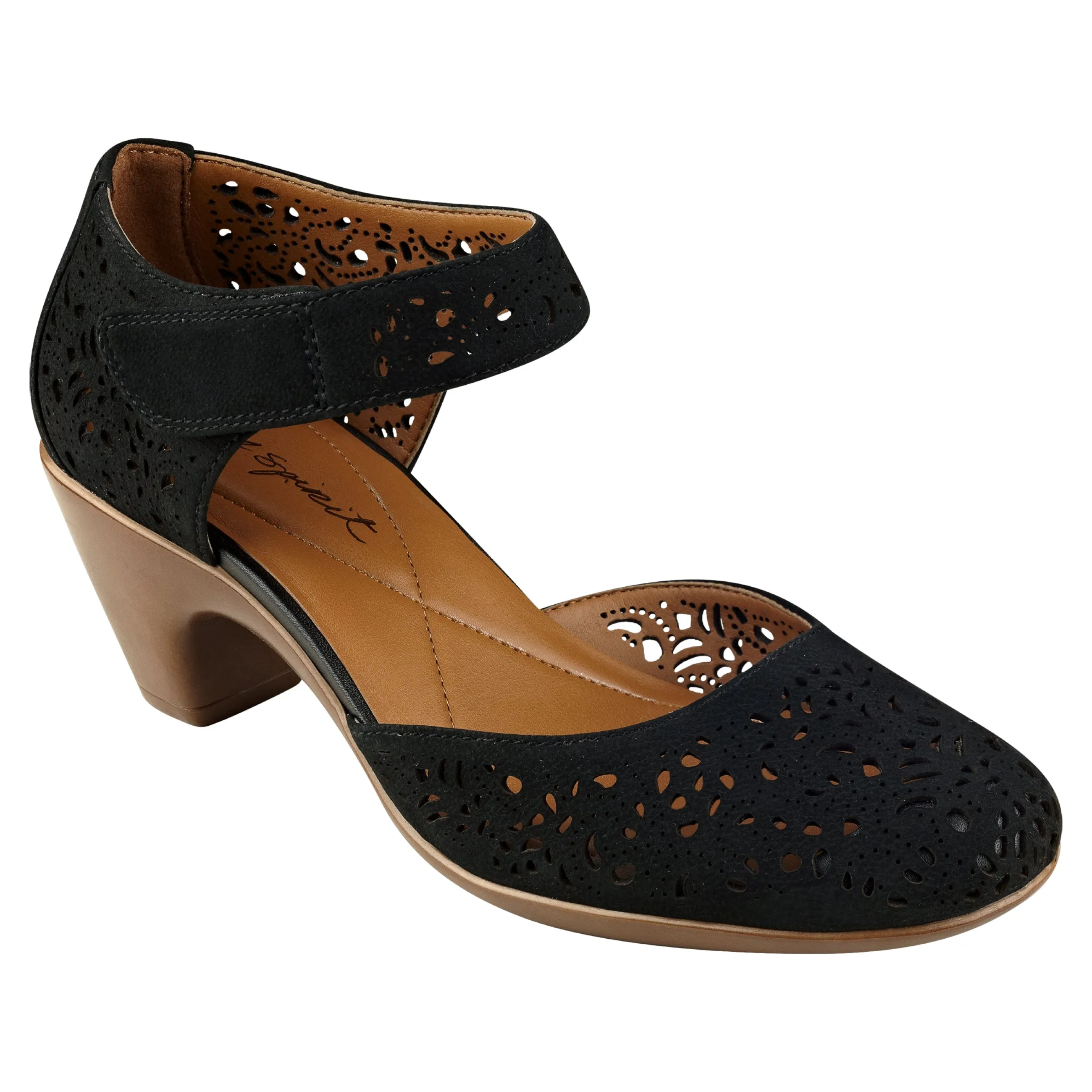 Shop Easy Spirit Cindie Mary Jane Heels Black