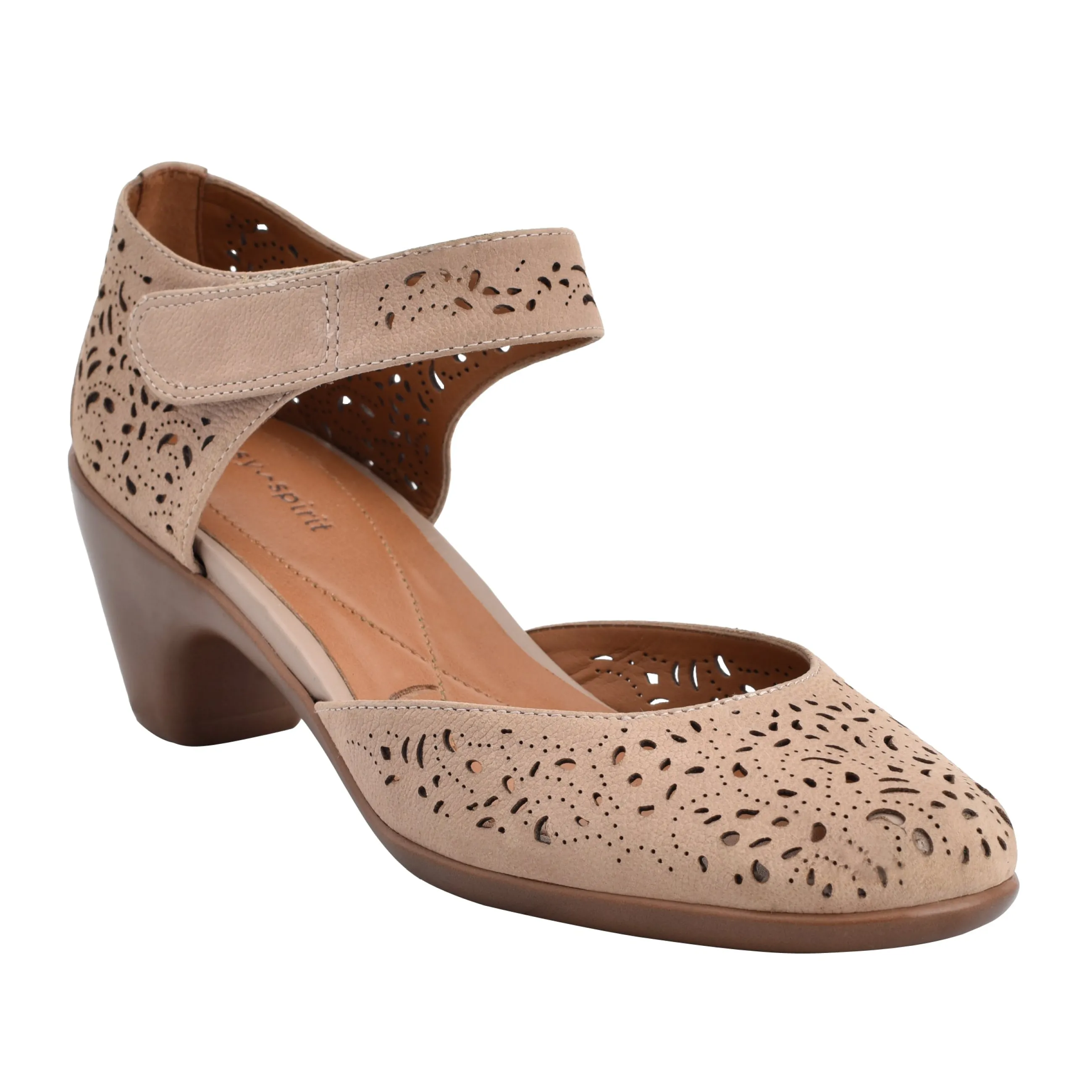 Best Easy Spirit Cindie Mary Jane Heels Taupe