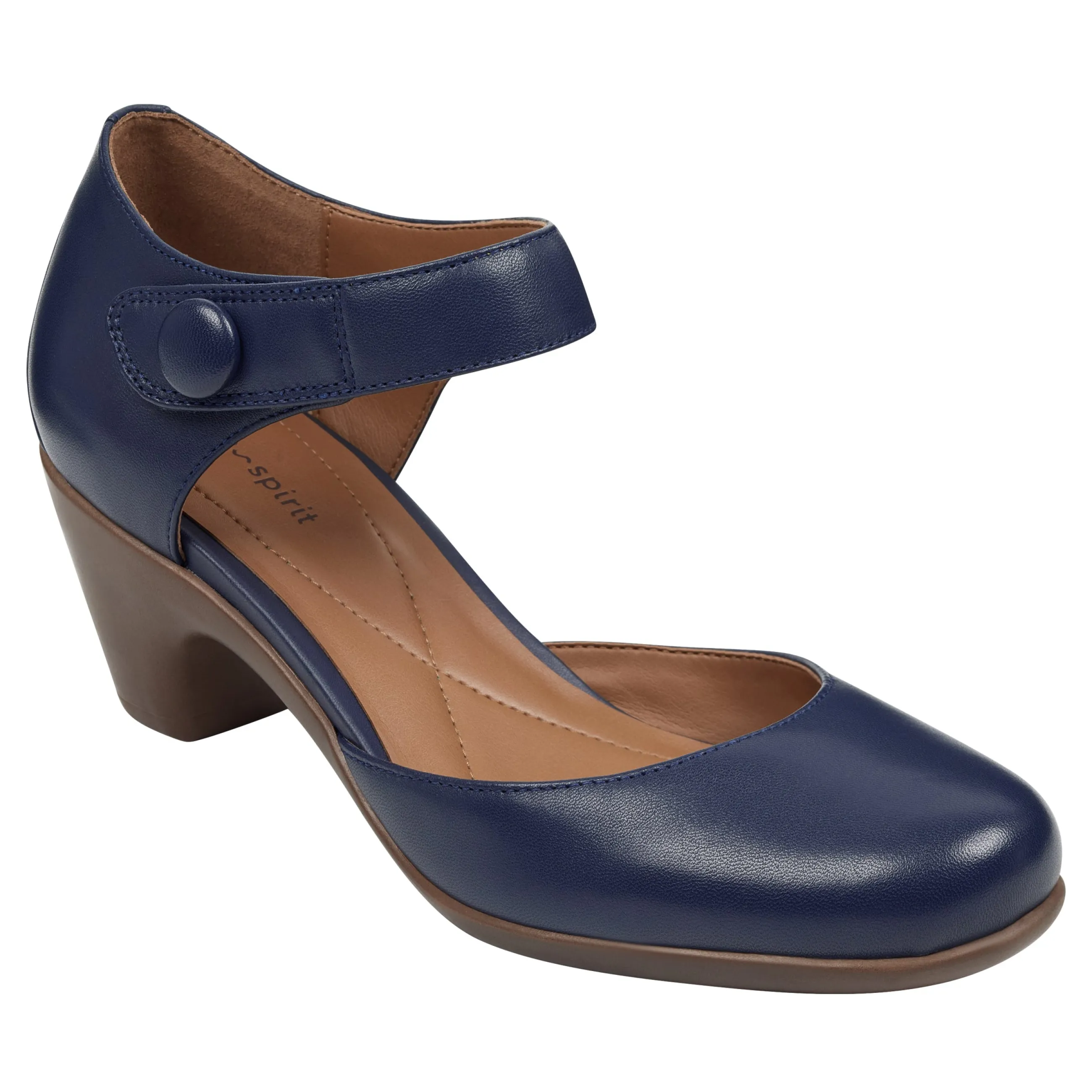 Flash Sale Easy Spirit Clarice Mary Jane Heels NavyLeather