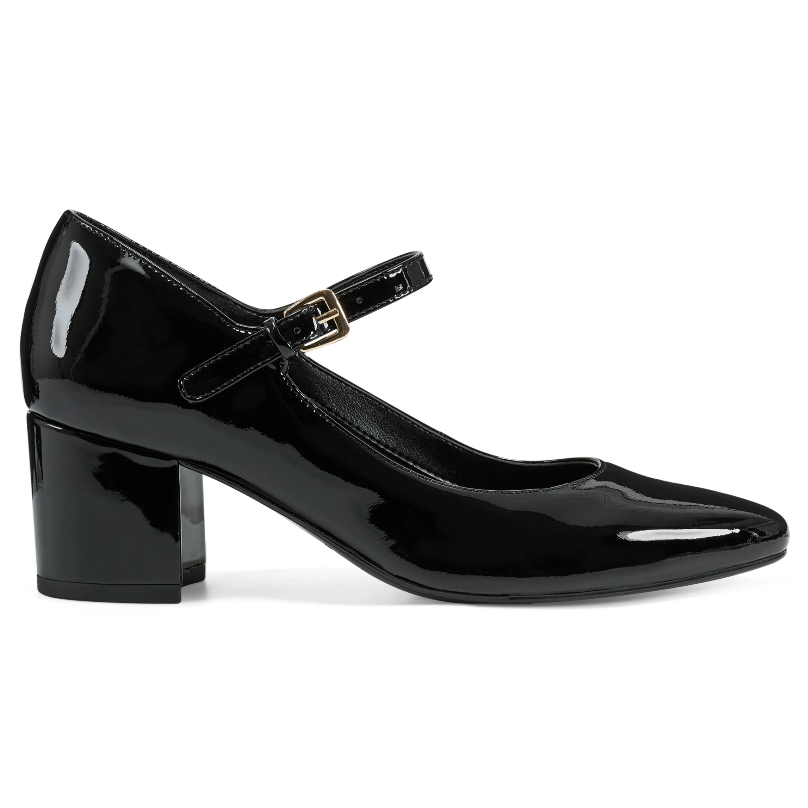 Online Easy Spirit Cyra Mary Jane Dress Pumps BlackPatentLeather