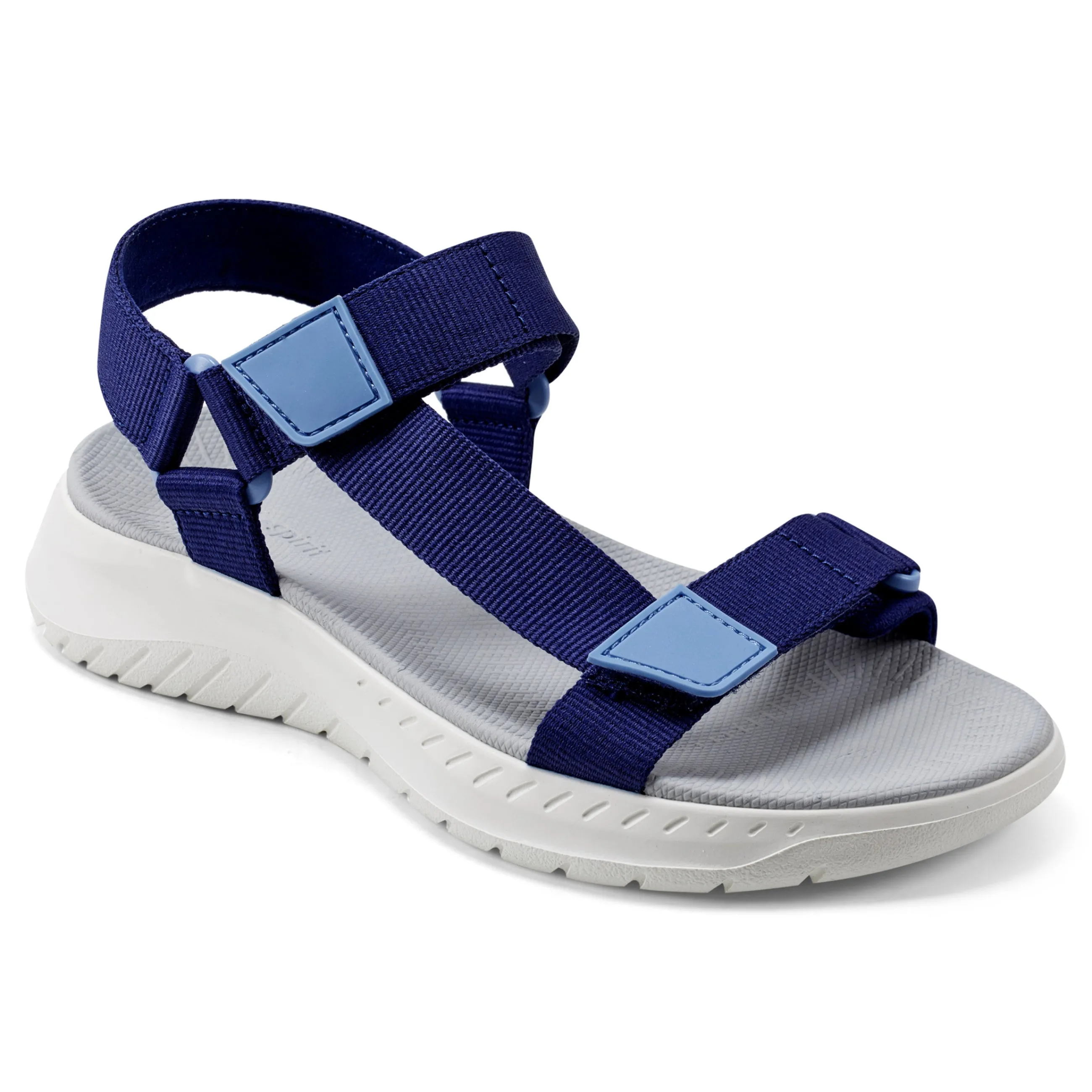 Cheap Easy Spirit Davis Casual Sandals DarkBlueSuede