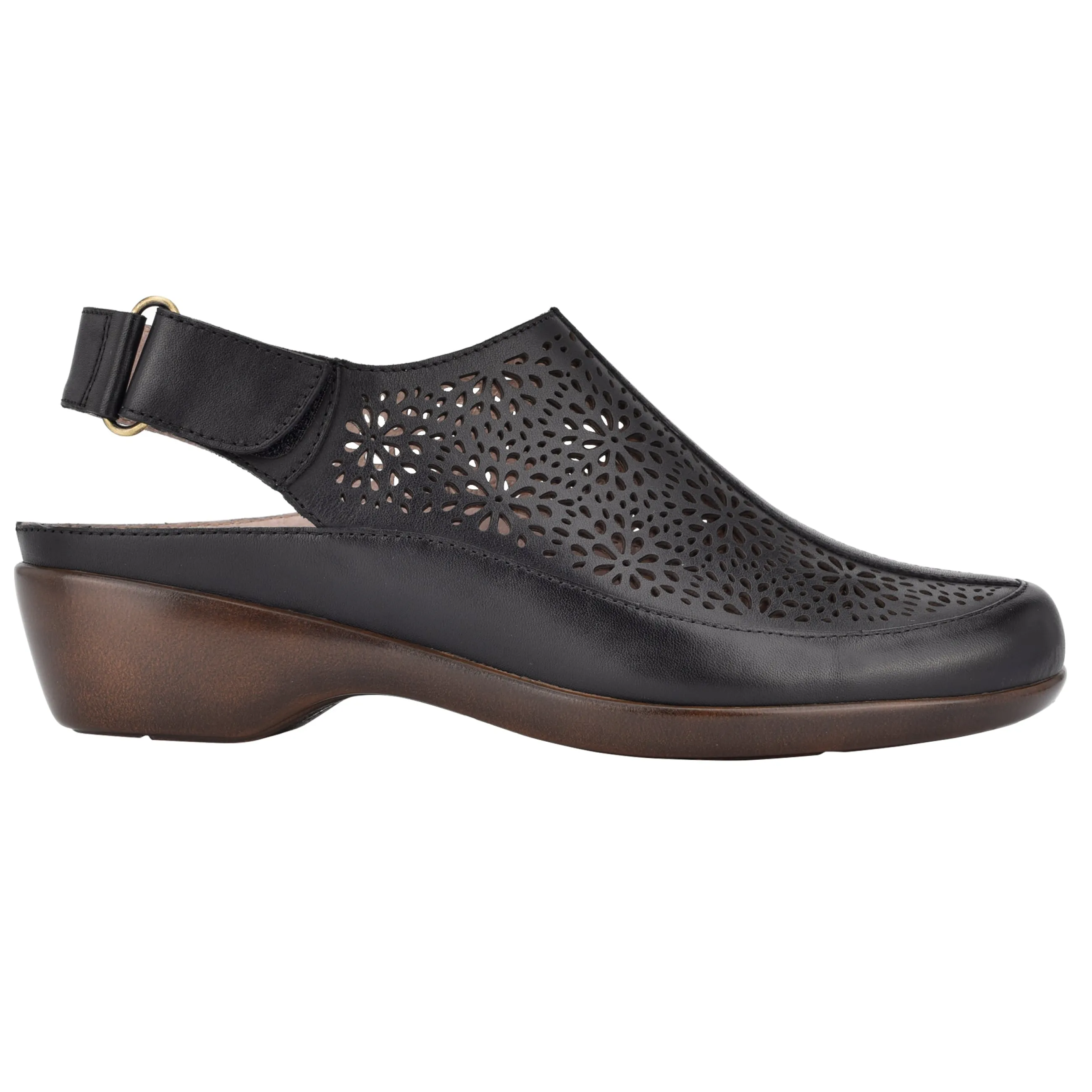 New Easy Spirit Dawn Casual Slingback Shoes BlackLeather