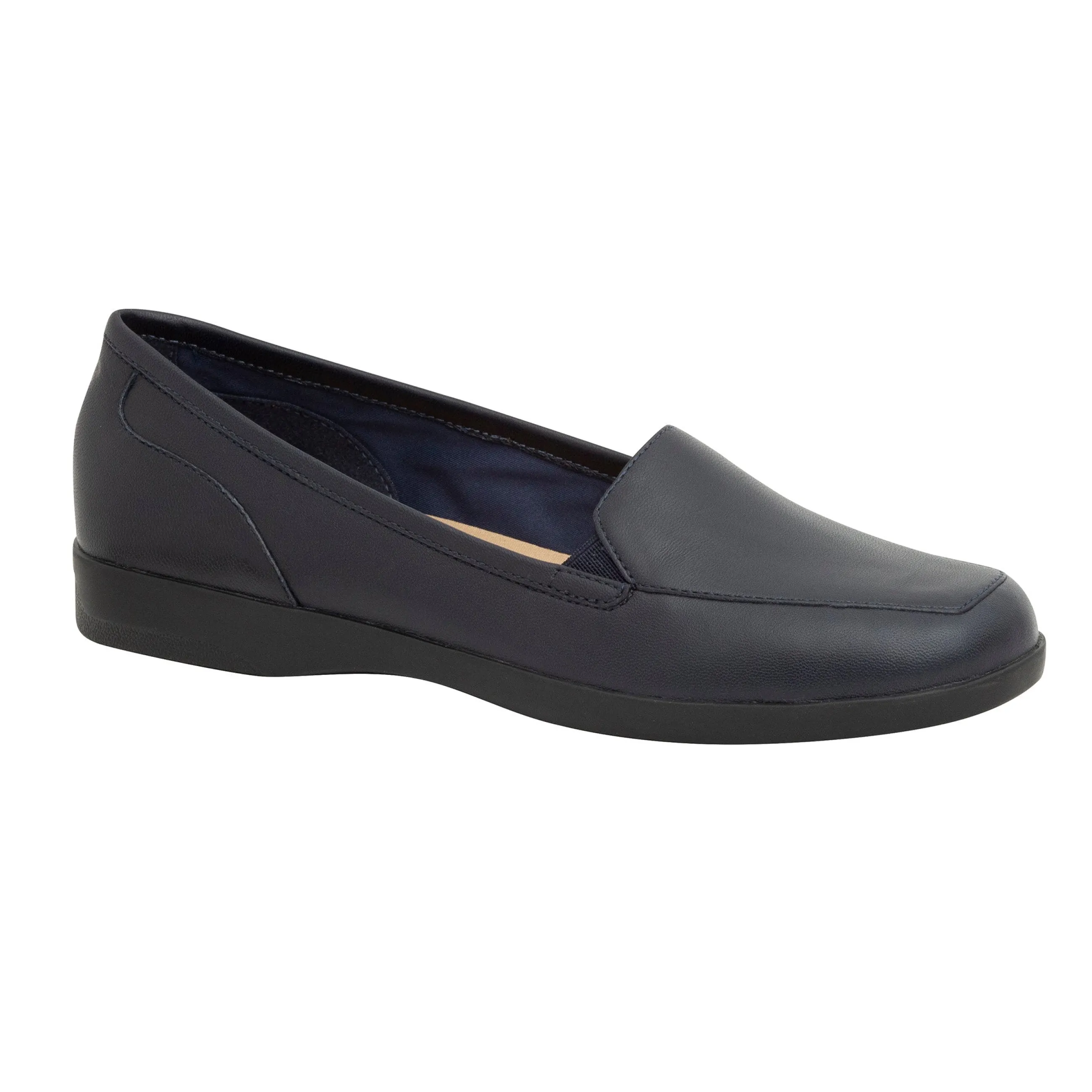 New Easy Spirit Devitt Casual Flats DarkBlueLeather