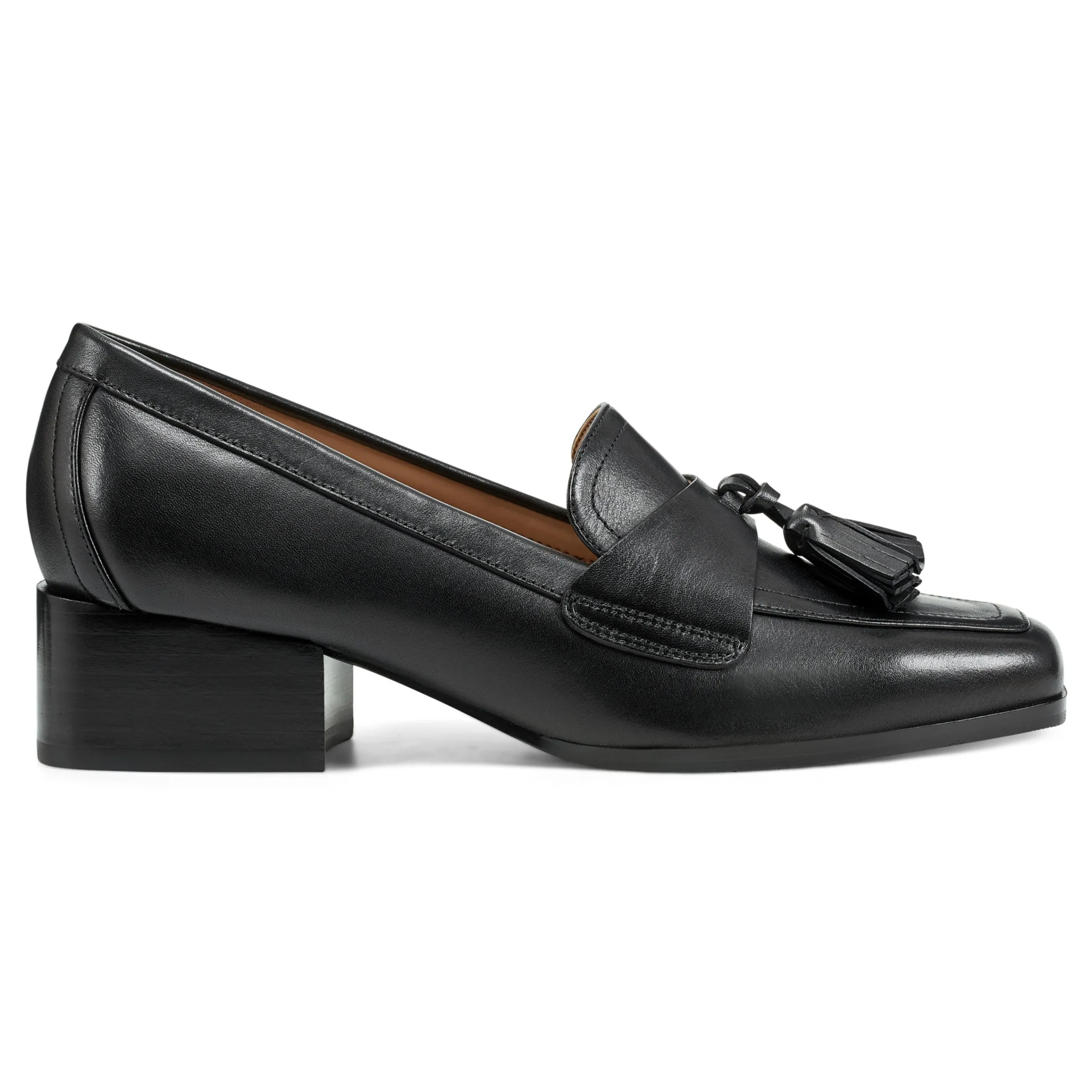 New Easy Spirit Drew Dress Loafers BlackLeather