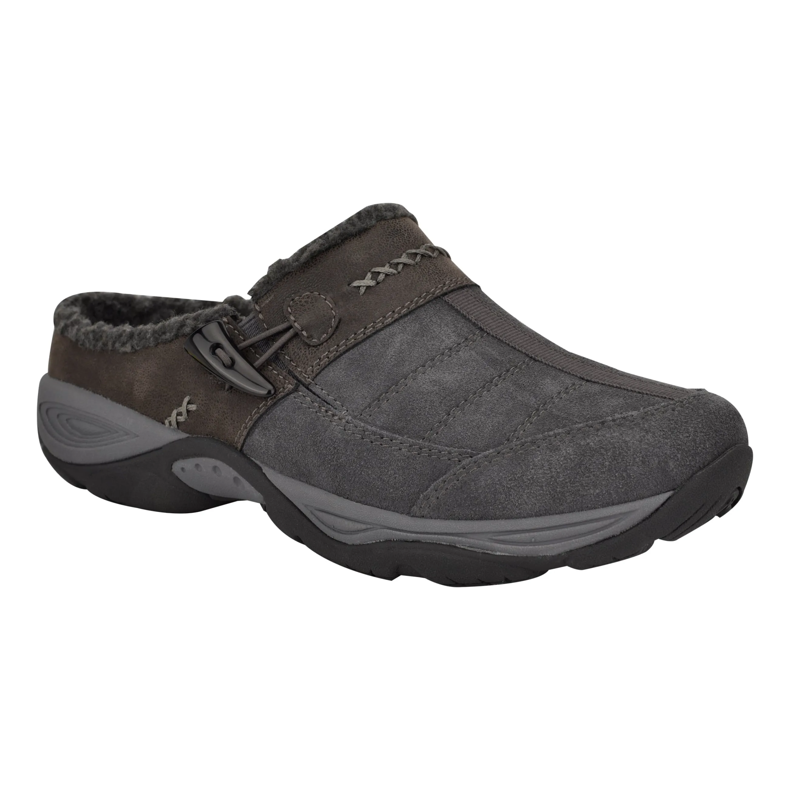 Cheap Easy Spirit Efrost Clogs GreySuede