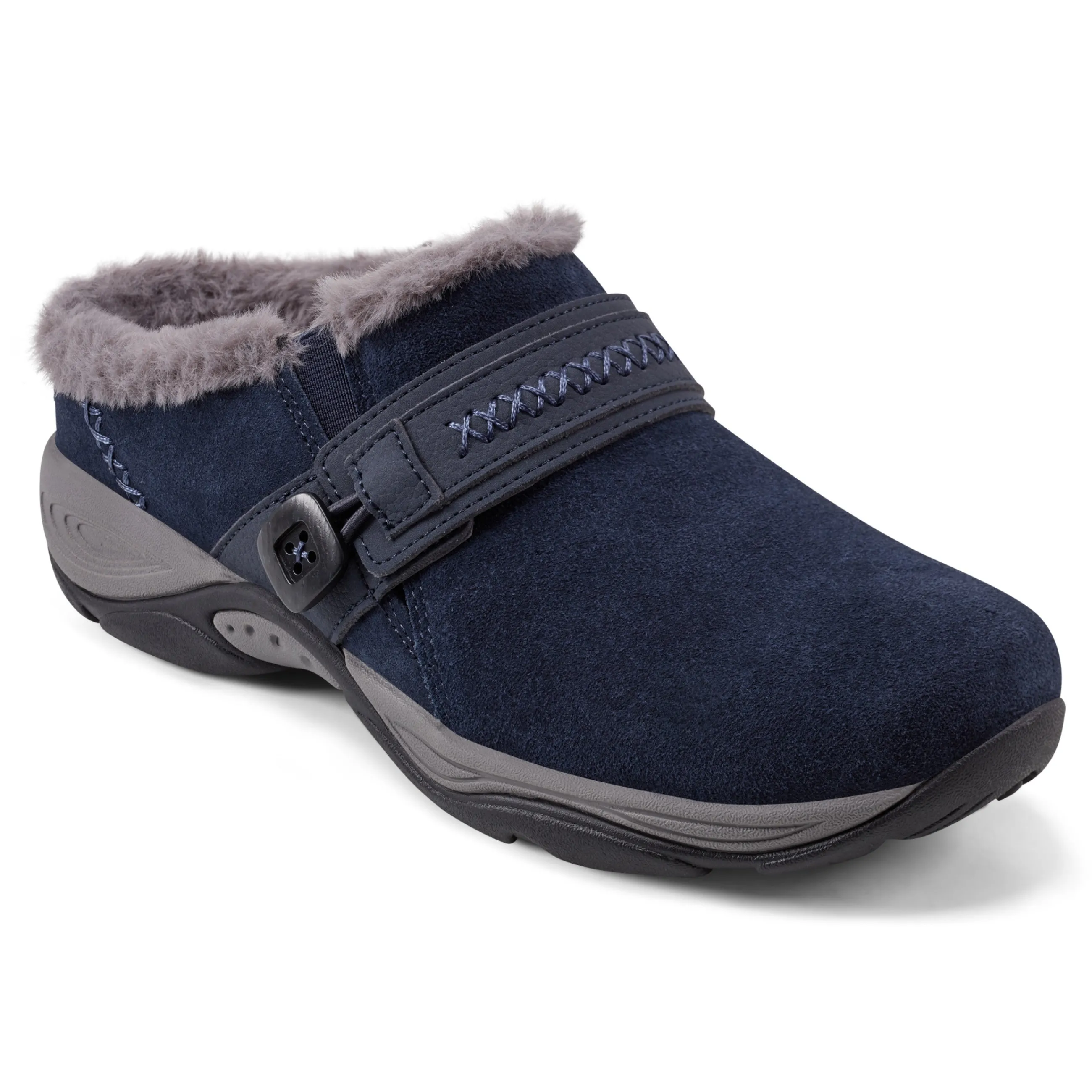 Sale Easy Spirit Elinn Casual Clogs NavySuede