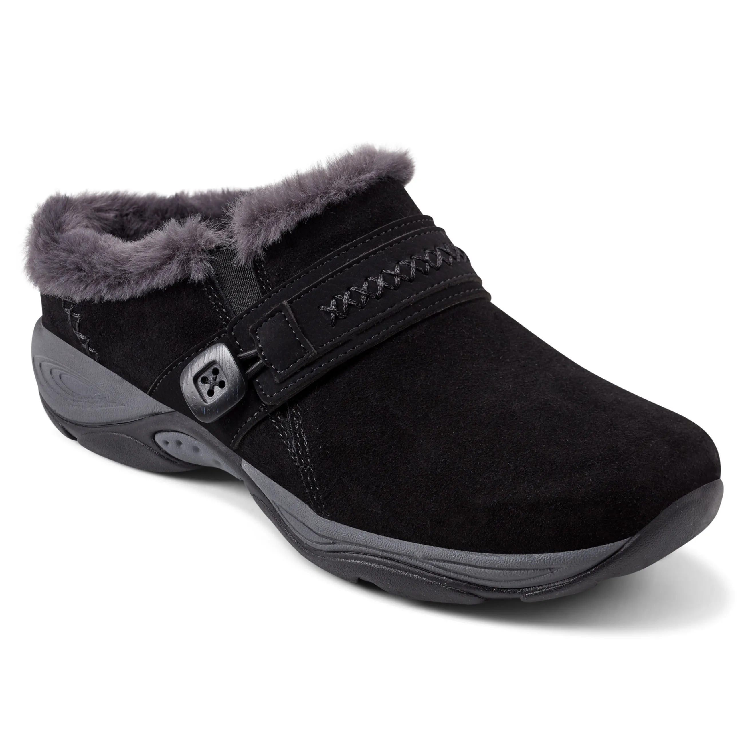 Best Easy Spirit Elinn Casual Clogs BlackSuede