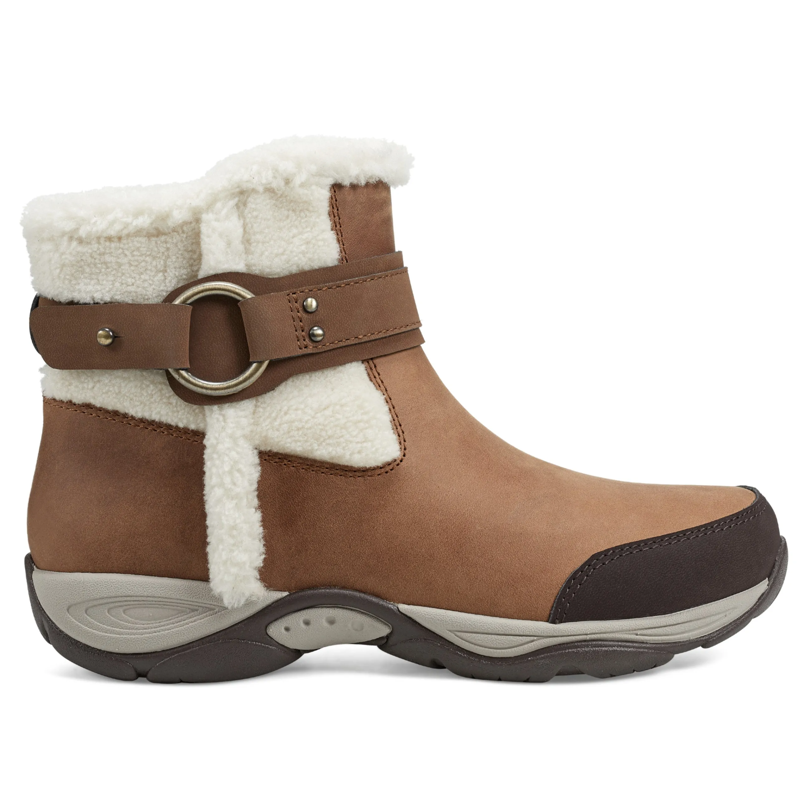 Clearance Easy Spirit Elinor Cold Weather Booties TanCombo