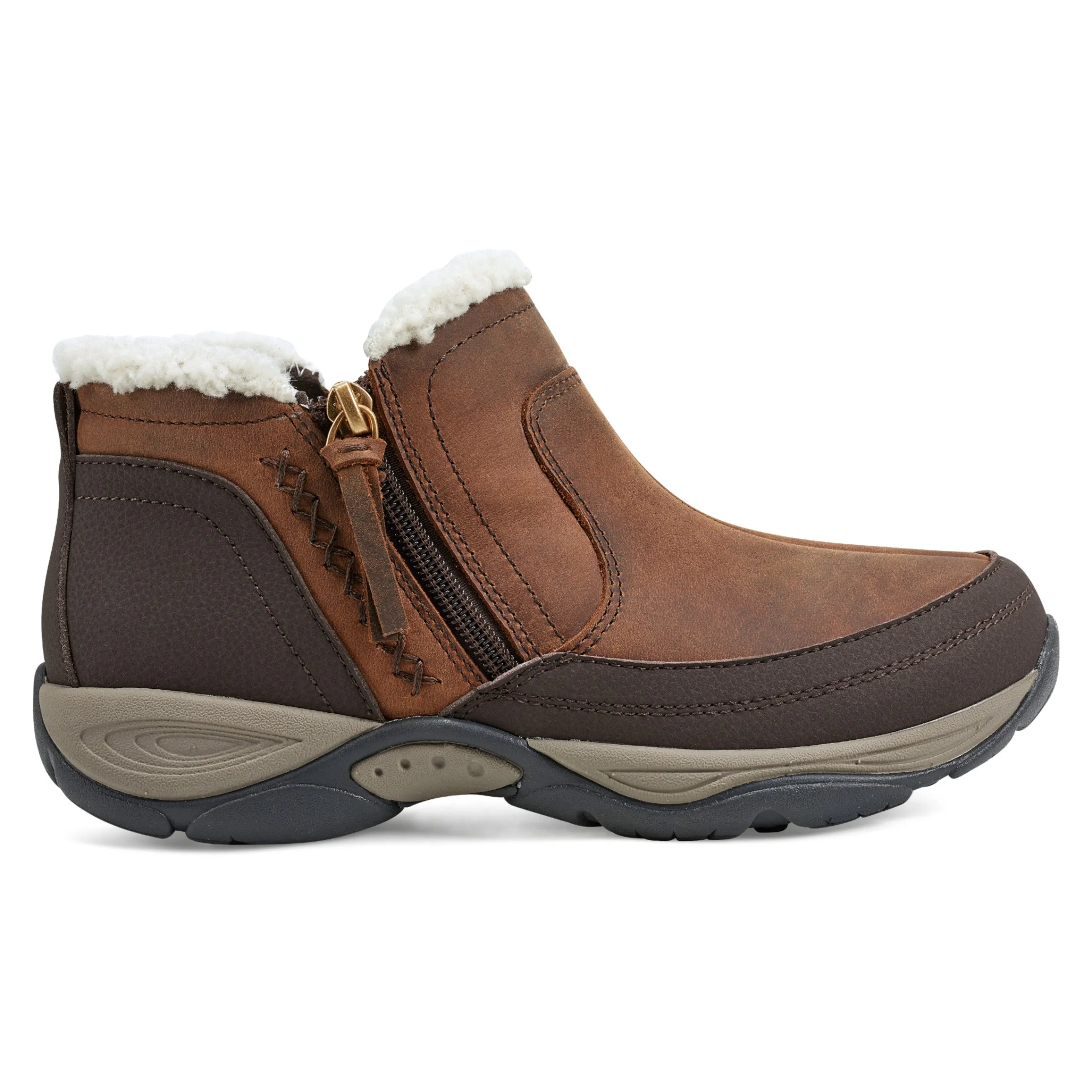 Discount Easy Spirit Epic Cold Weather Booties MediumBrownLeather