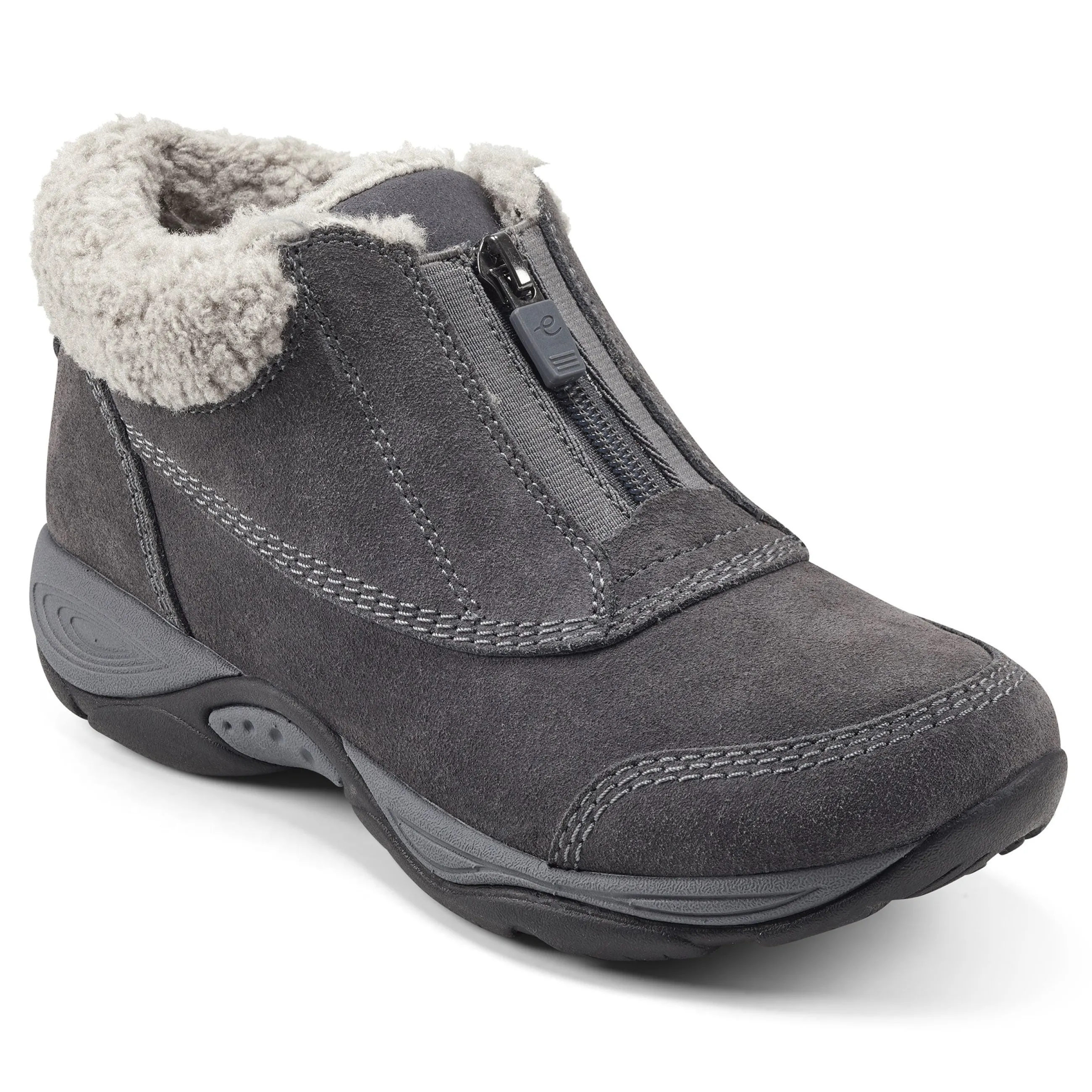 Discount Easy Spirit Exclaim Cold Weather Booties GreySuede