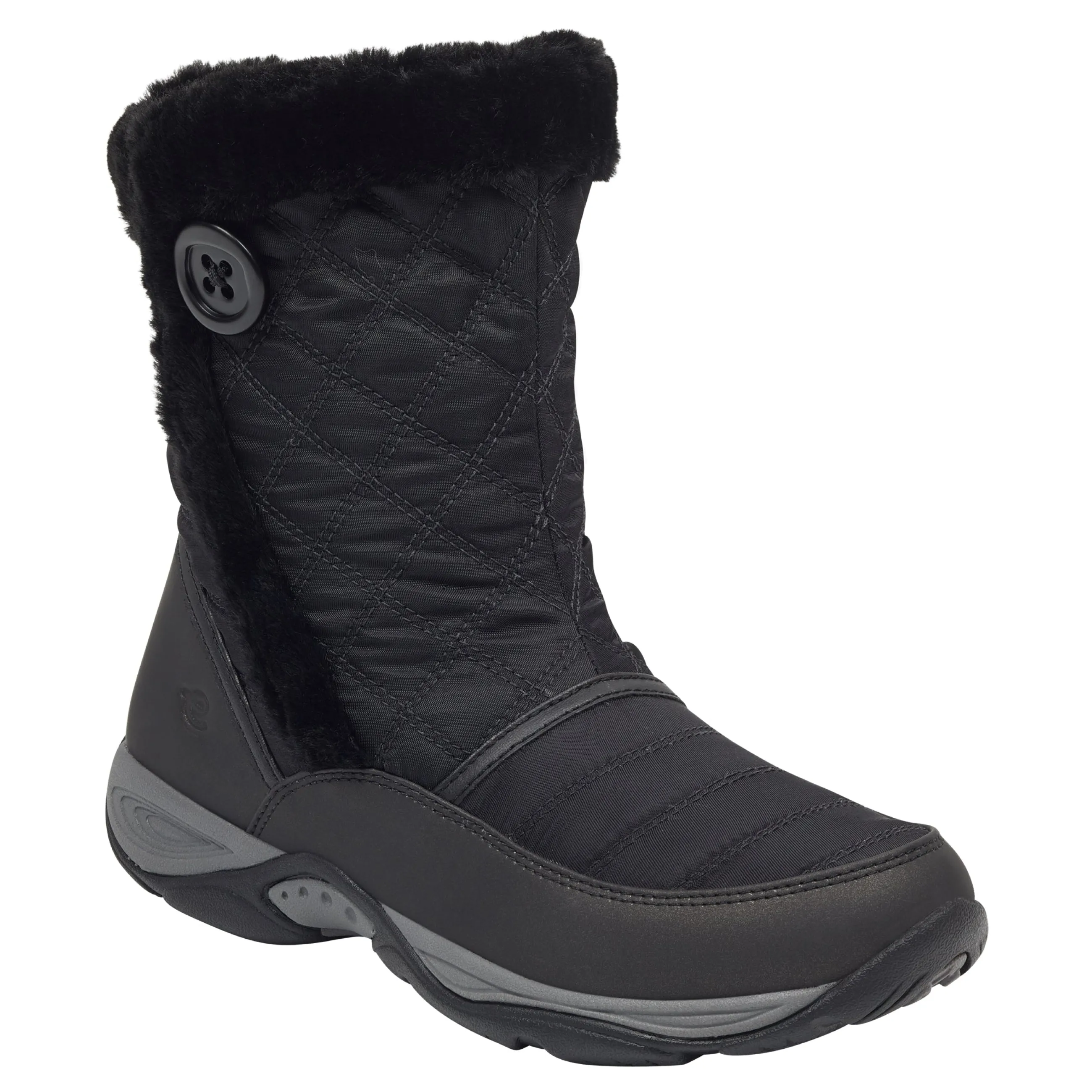 Clearance Easy Spirit Exposure Cold Weather Boots BlackNylon