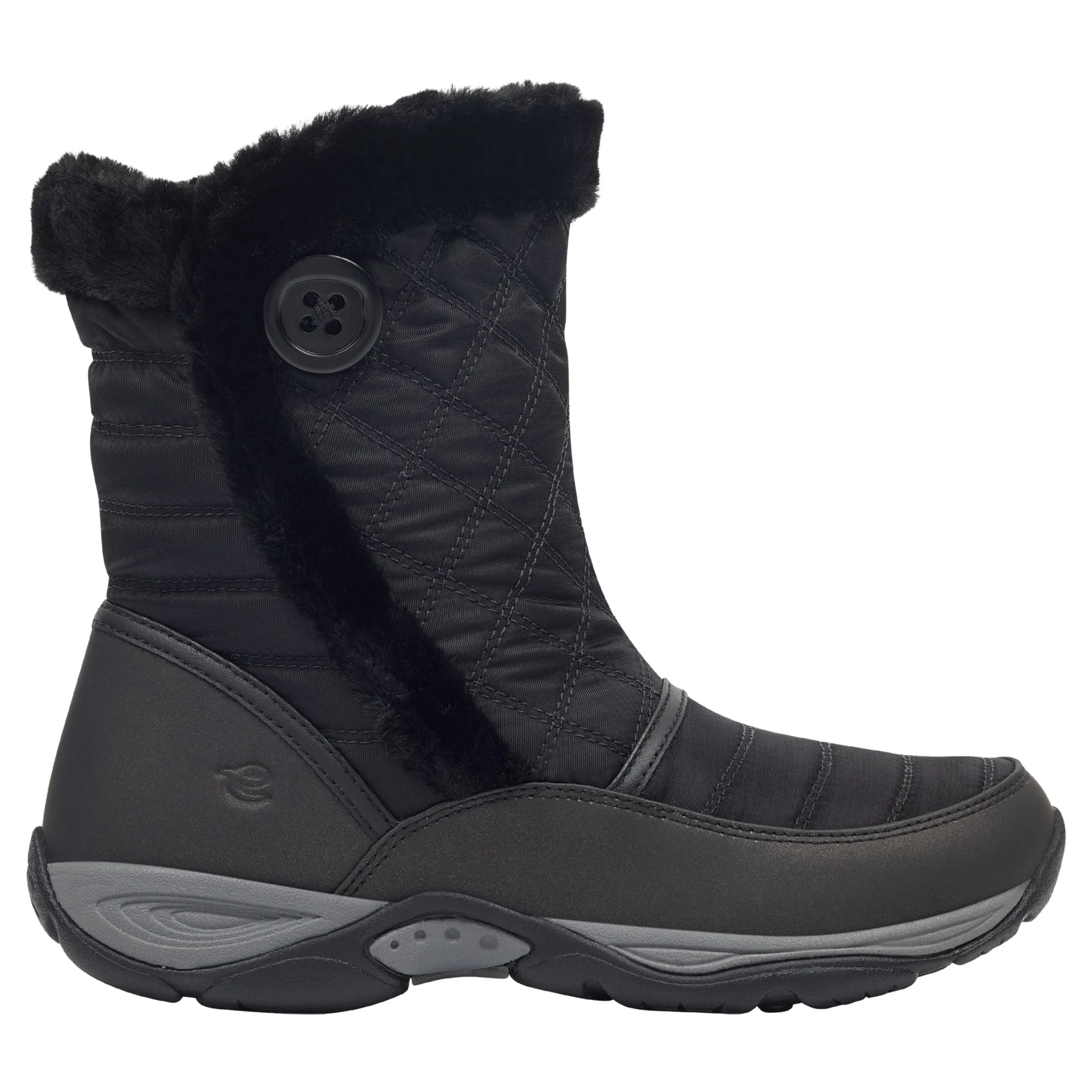 Clearance Easy Spirit Exposure Cold Weather Boots BlackNylon