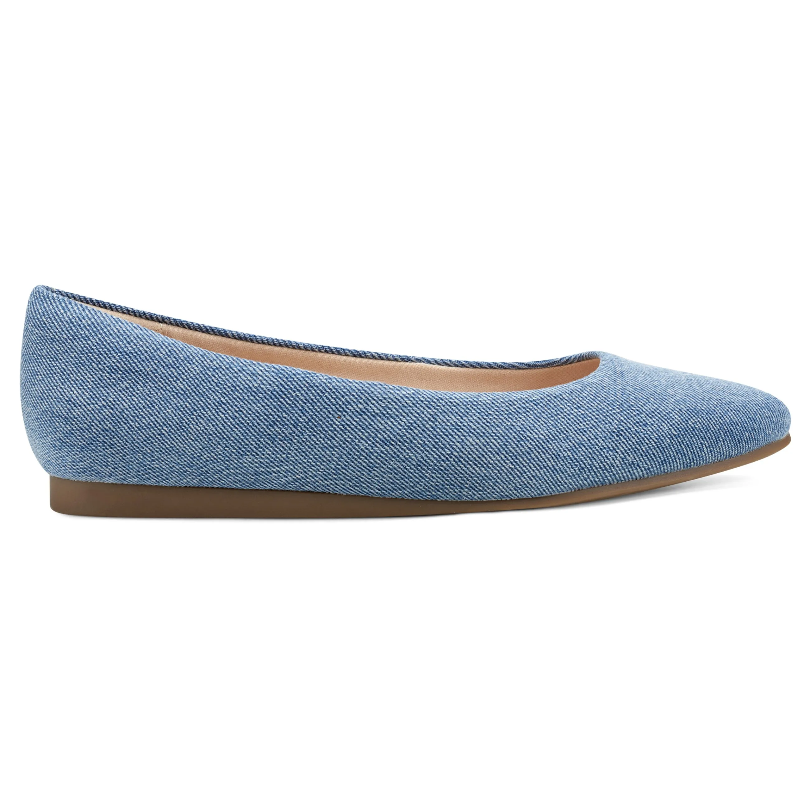 Best Easy Spirit Fellia Ballet Flats BlueDenim