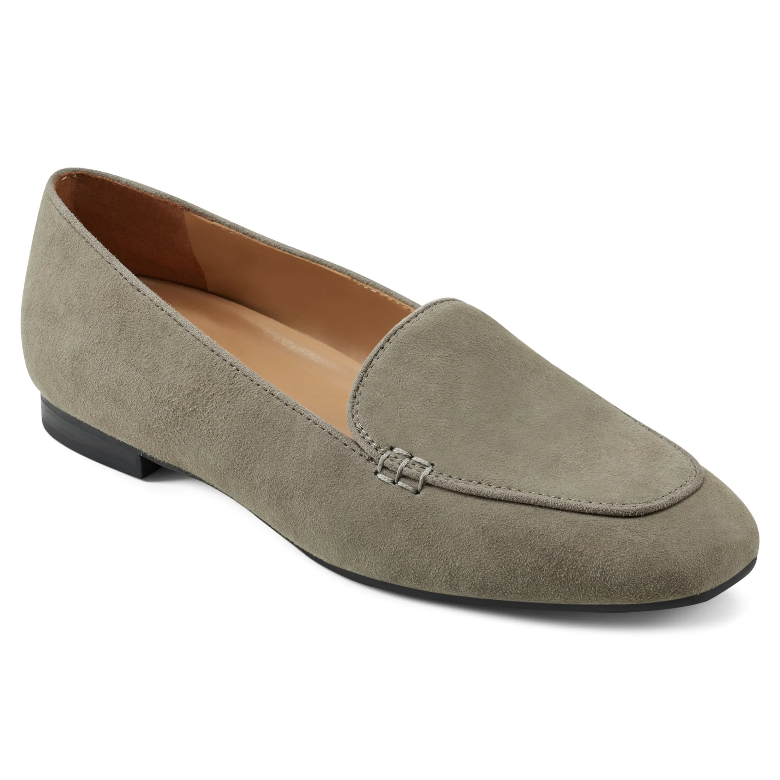 Outlet Easy Spirit Galla Casual Loafers GreyLeather