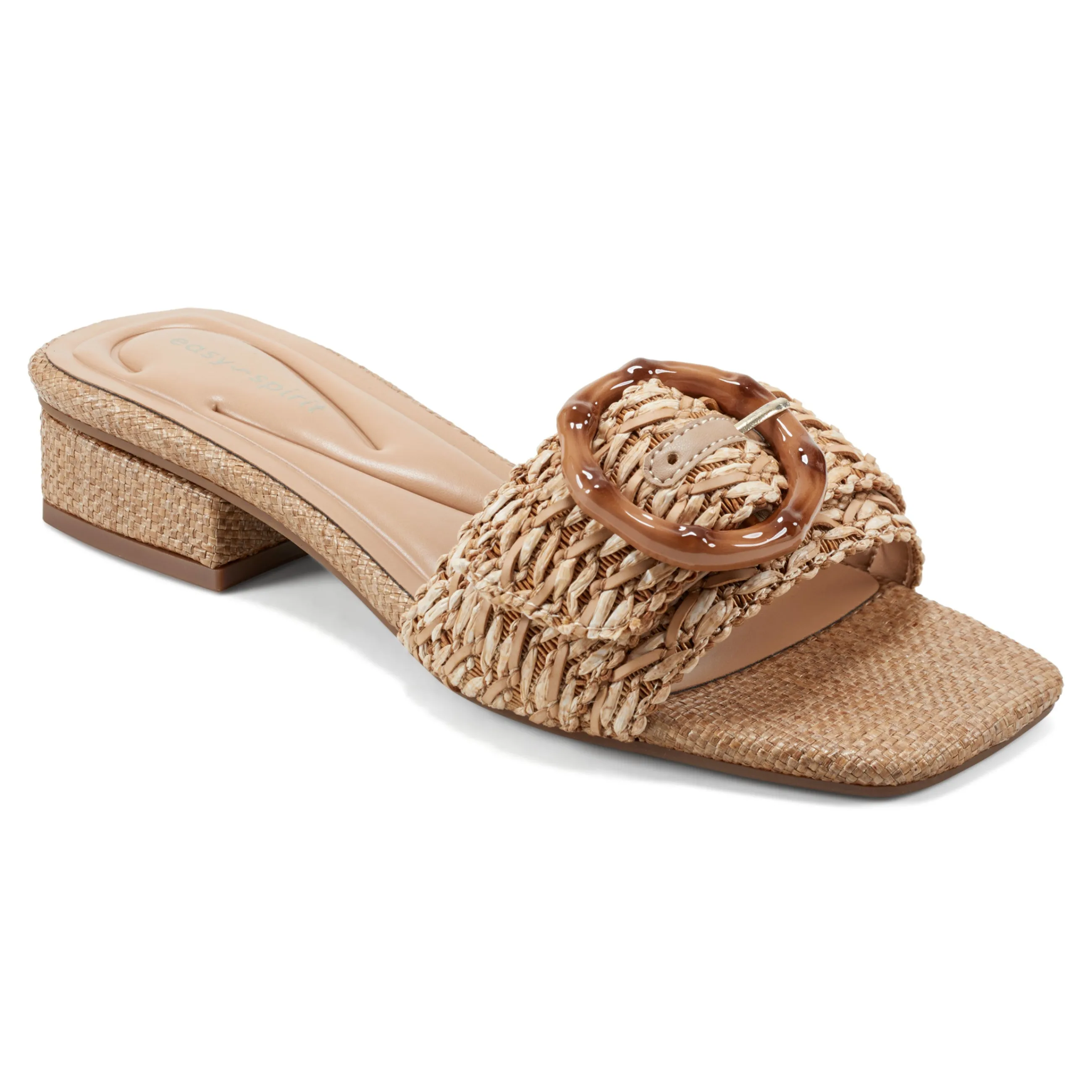 Flash Sale Easy Spirit Gatlin Slide Sandals NaturalRaffia