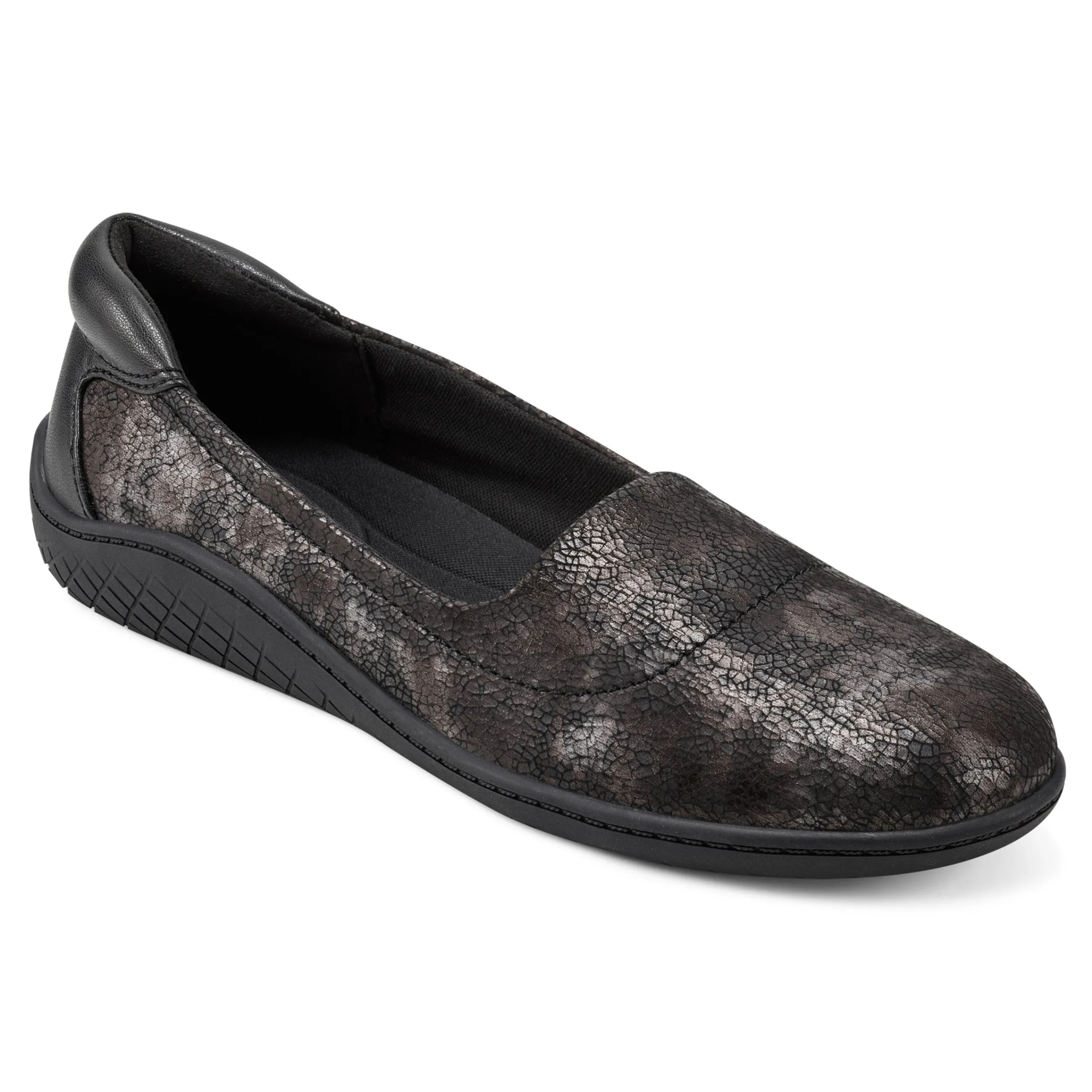 Sale Easy Spirit Gift Slip On Flats BlackMulti