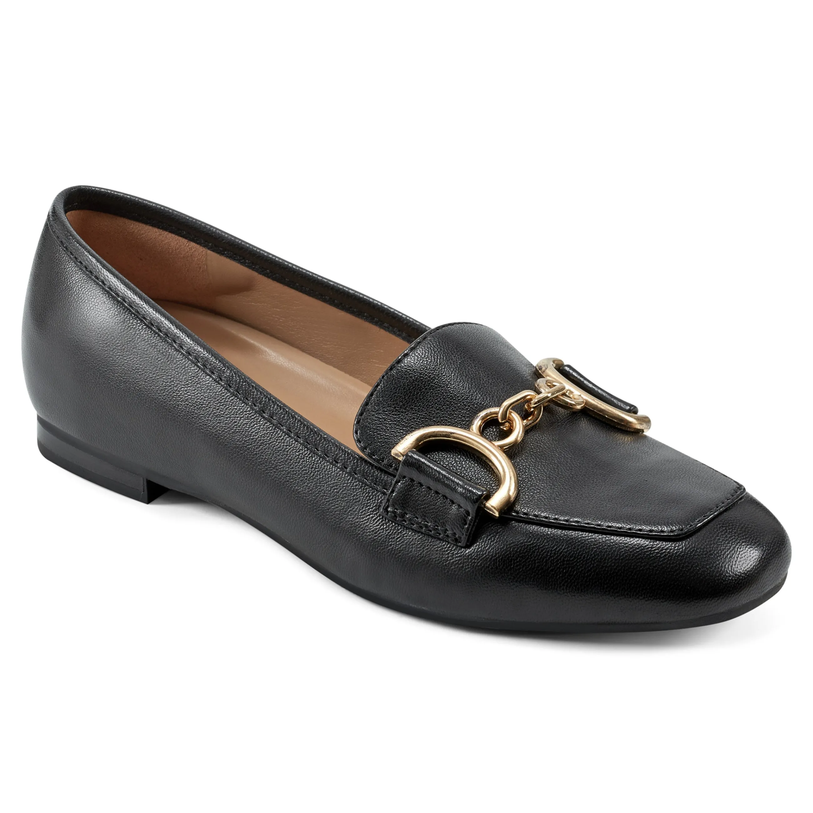 Flash Sale Easy Spirit Giselle Casual Loafers BlackLeather