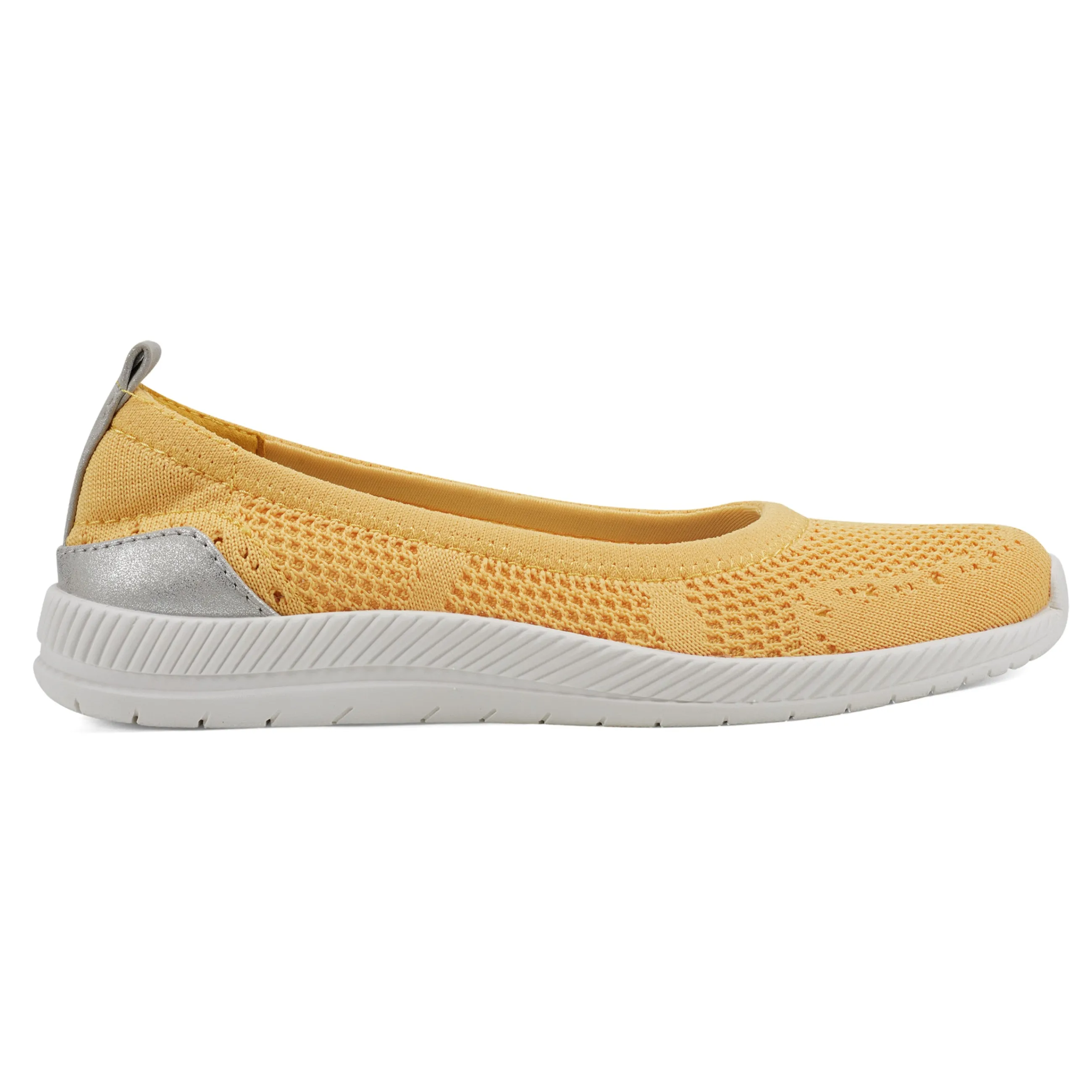 Shop Easy Spirit Glitz Walking Shoes YellowKnit