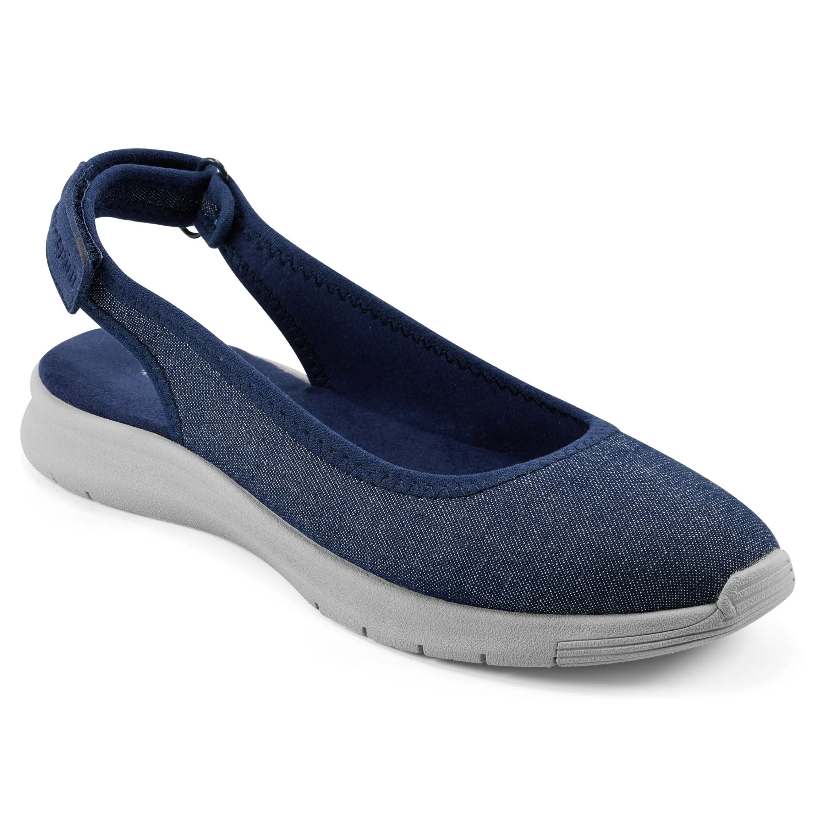 Discount Easy Spirit Gracee Slingback Walking Shoes Denim