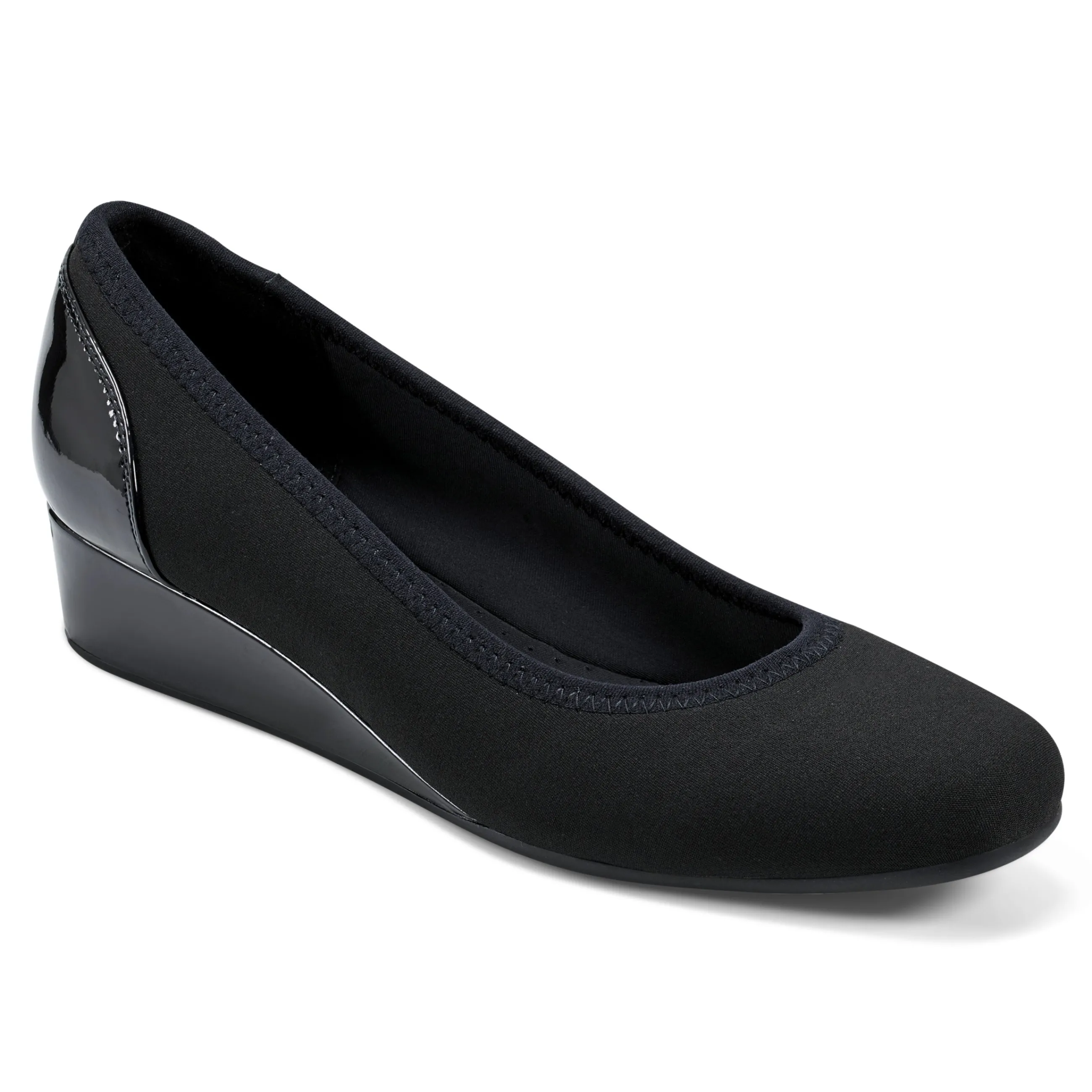 Flash Sale Easy Spirit Gwenyth Slip On Wedges Black