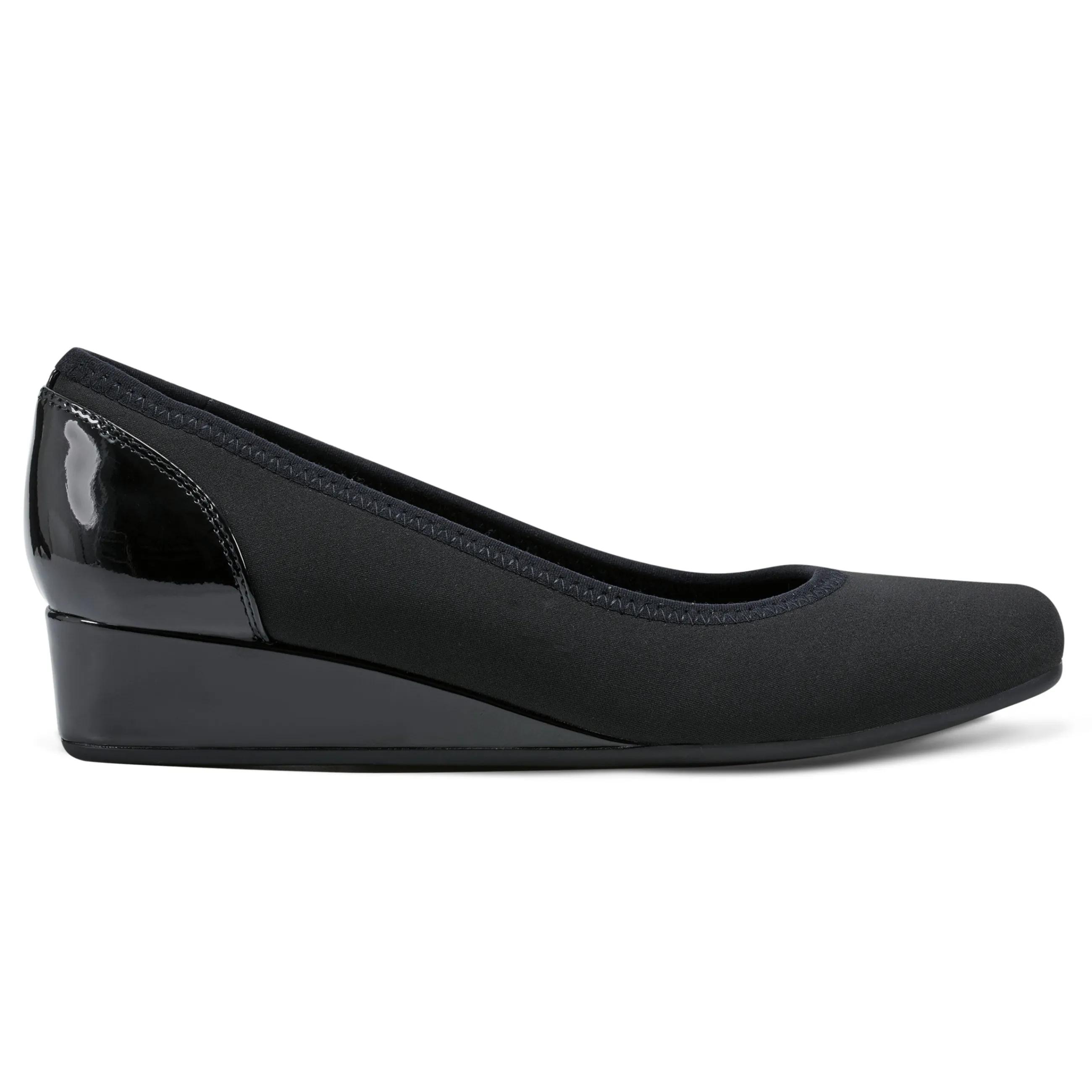 Flash Sale Easy Spirit Gwenyth Slip On Wedges Black