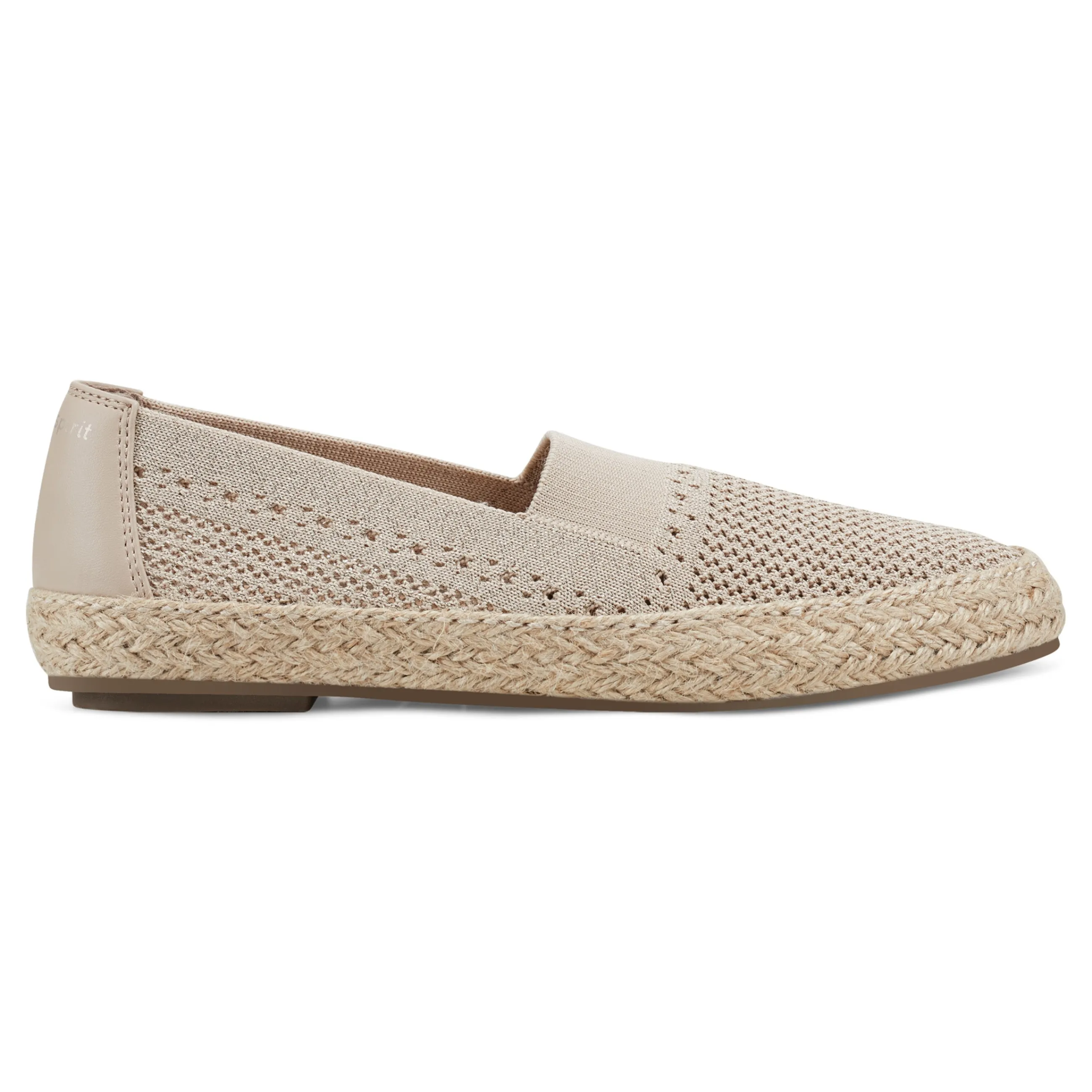 Best Easy Spirit Hassie Slip On Casual Espadrilles NaturalMetallic