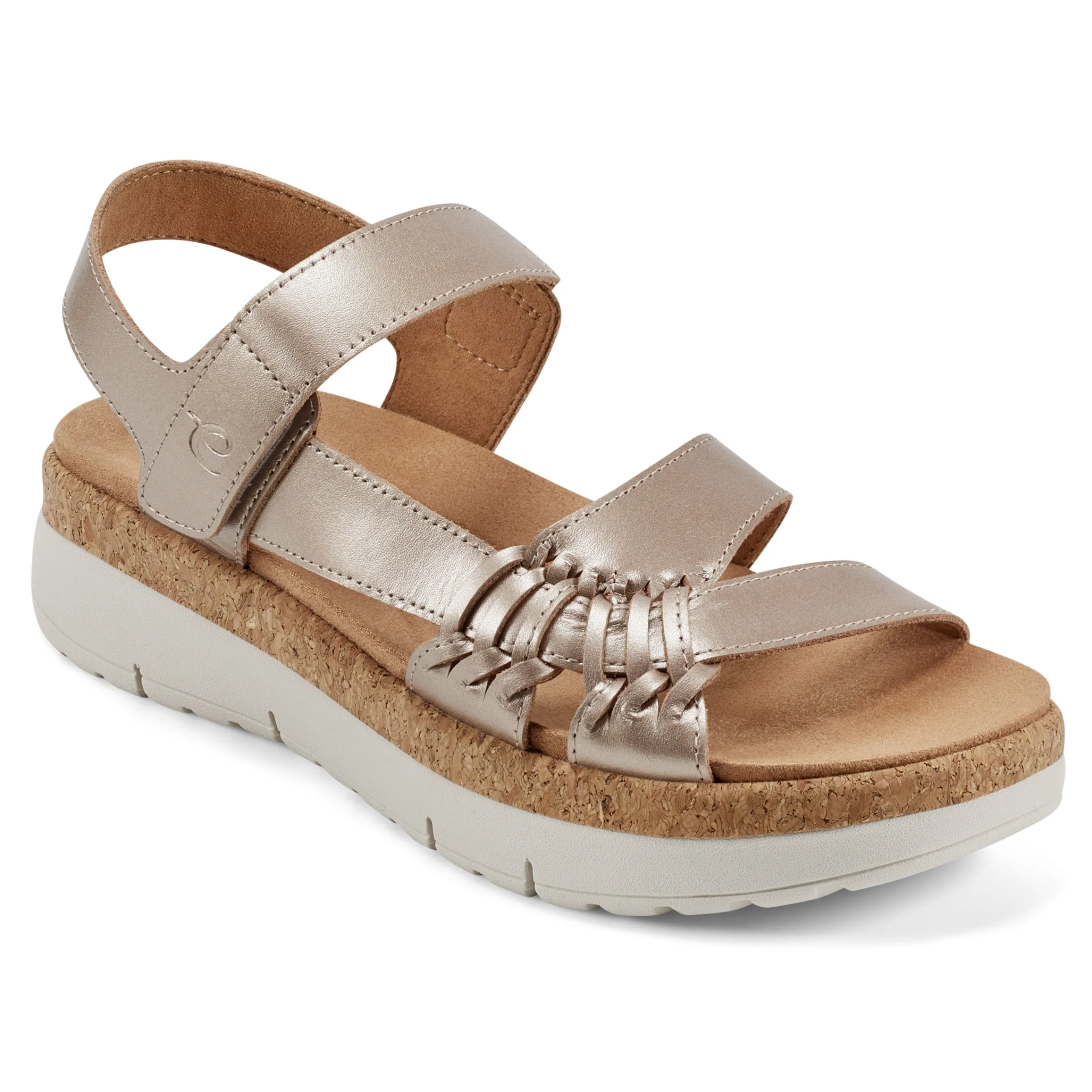 Online Easy Spirit Ilena Platform Sandals Gold