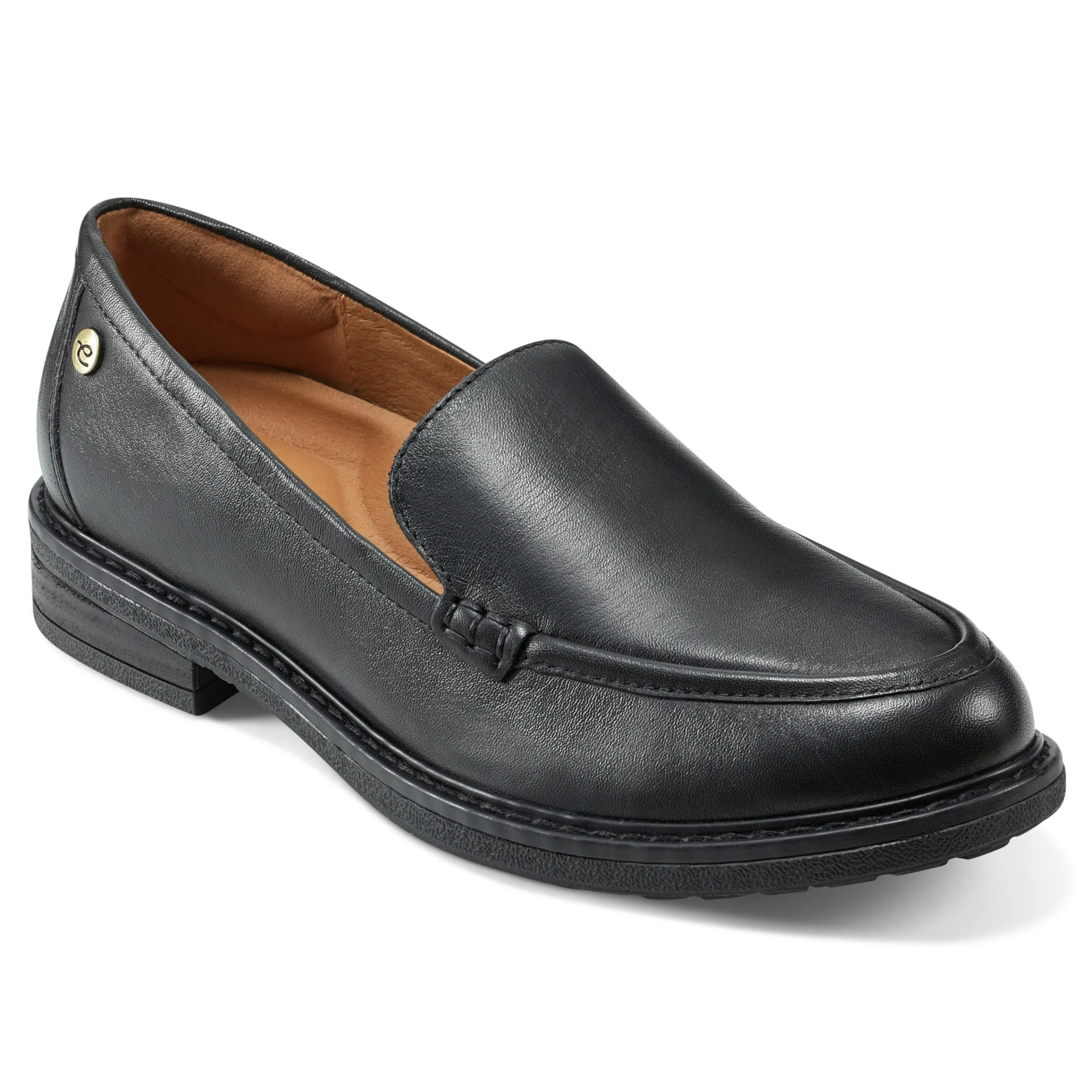 Fashion Easy Spirit Jaylin Casual Loafers BlackLeather